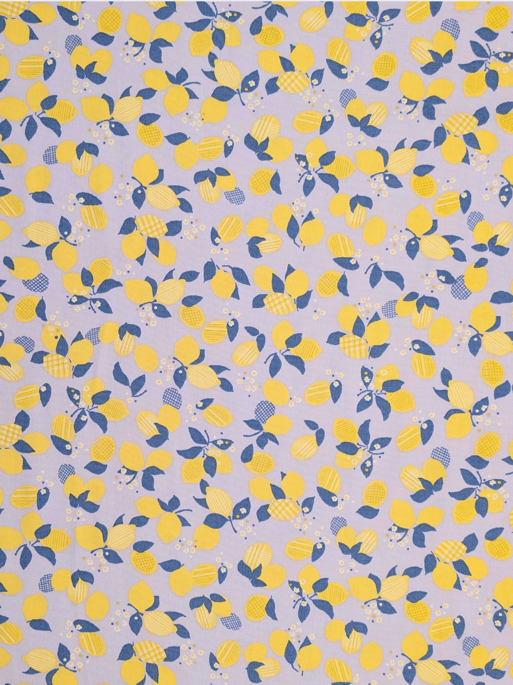 Koizumi - Lemon Bunches Cotton Oxford Fabric - Lavender