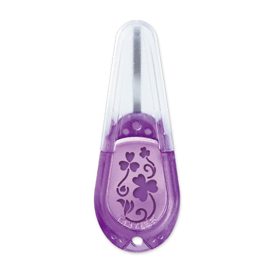 Clover - Embroidery Needle Threader - Green or Purple