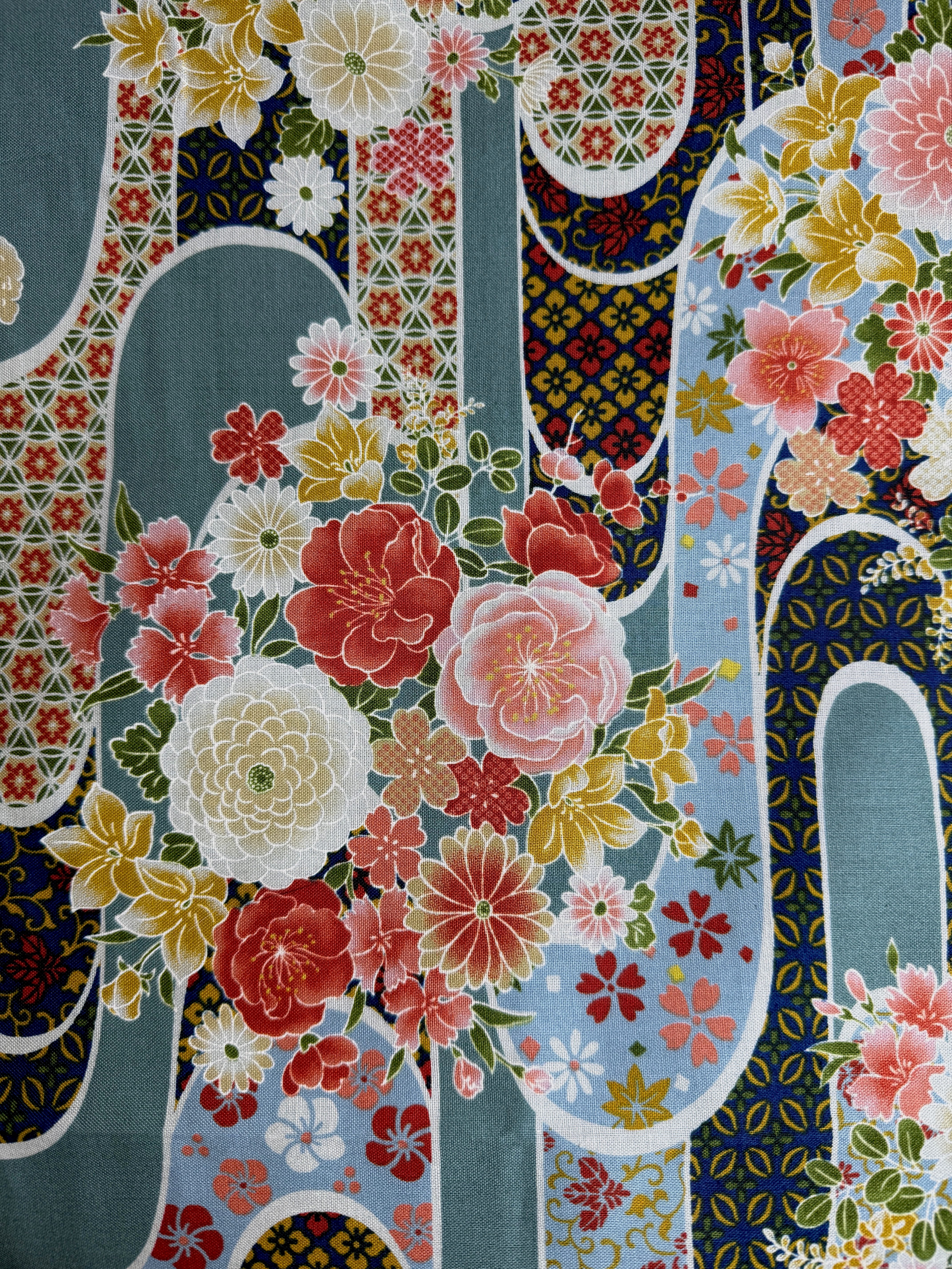 CLASS 2-HR: Beginning Embroidery - Embellishing Printed Fabric