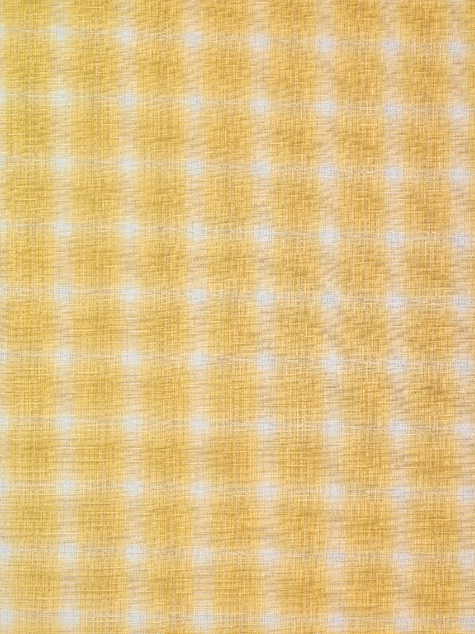 Handworks - Ombre Glen Plaid Yarn Dyed Cotton Fabric - Yellow
