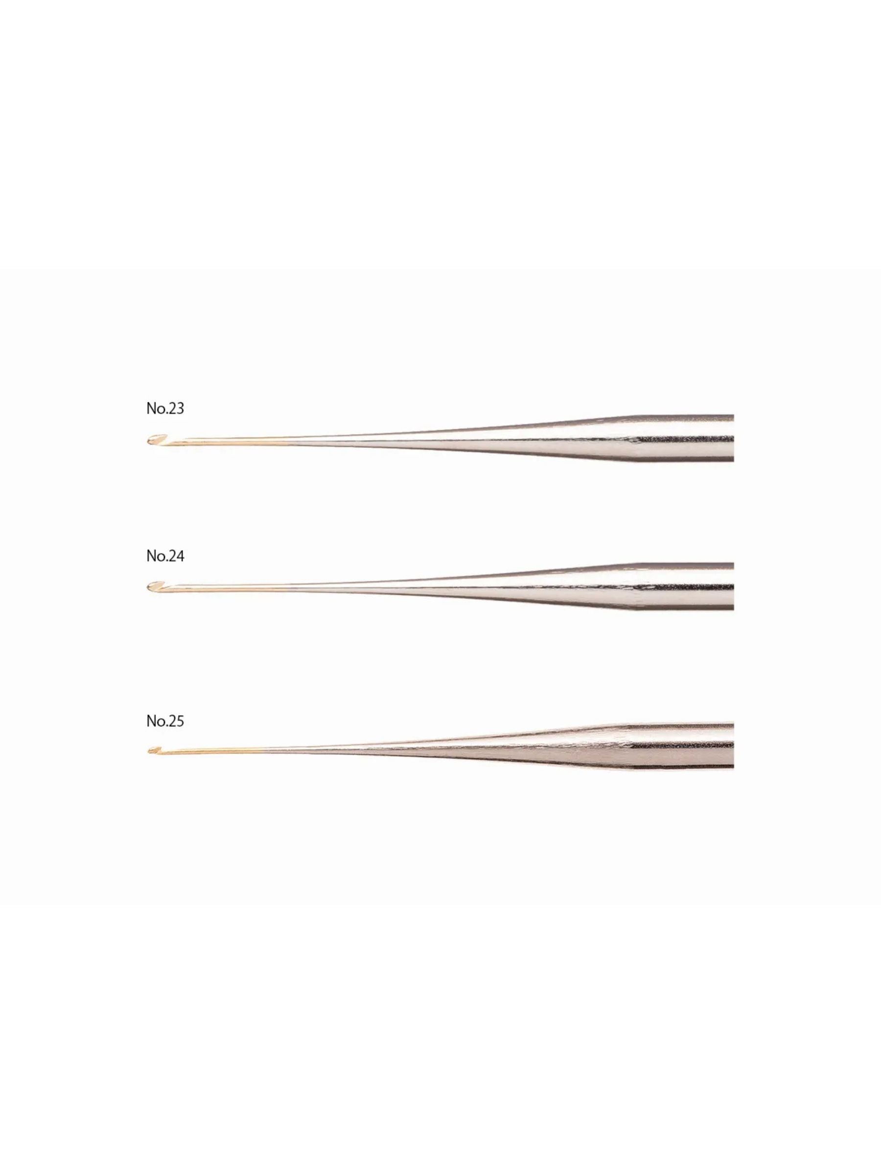 Tulip - Ultra-Fine Steel Crochet Hook with Plastic Handle Assorted Sizes