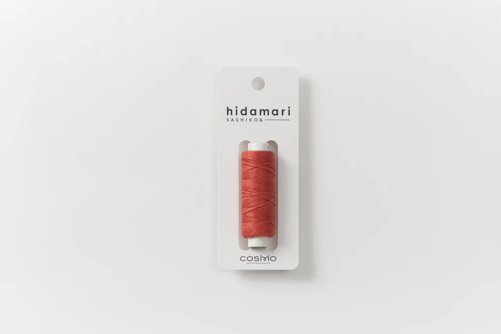 Lecien Cosmo - "Hidamari" Cotton Sashiko Thread 30m Spool - A Brick House