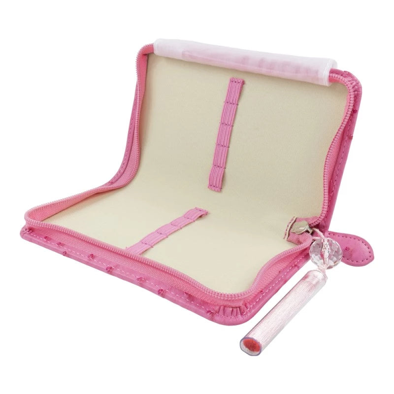 Tulip - Case with Tassels for "Etimo" Crochet Hooks - Rose Pink