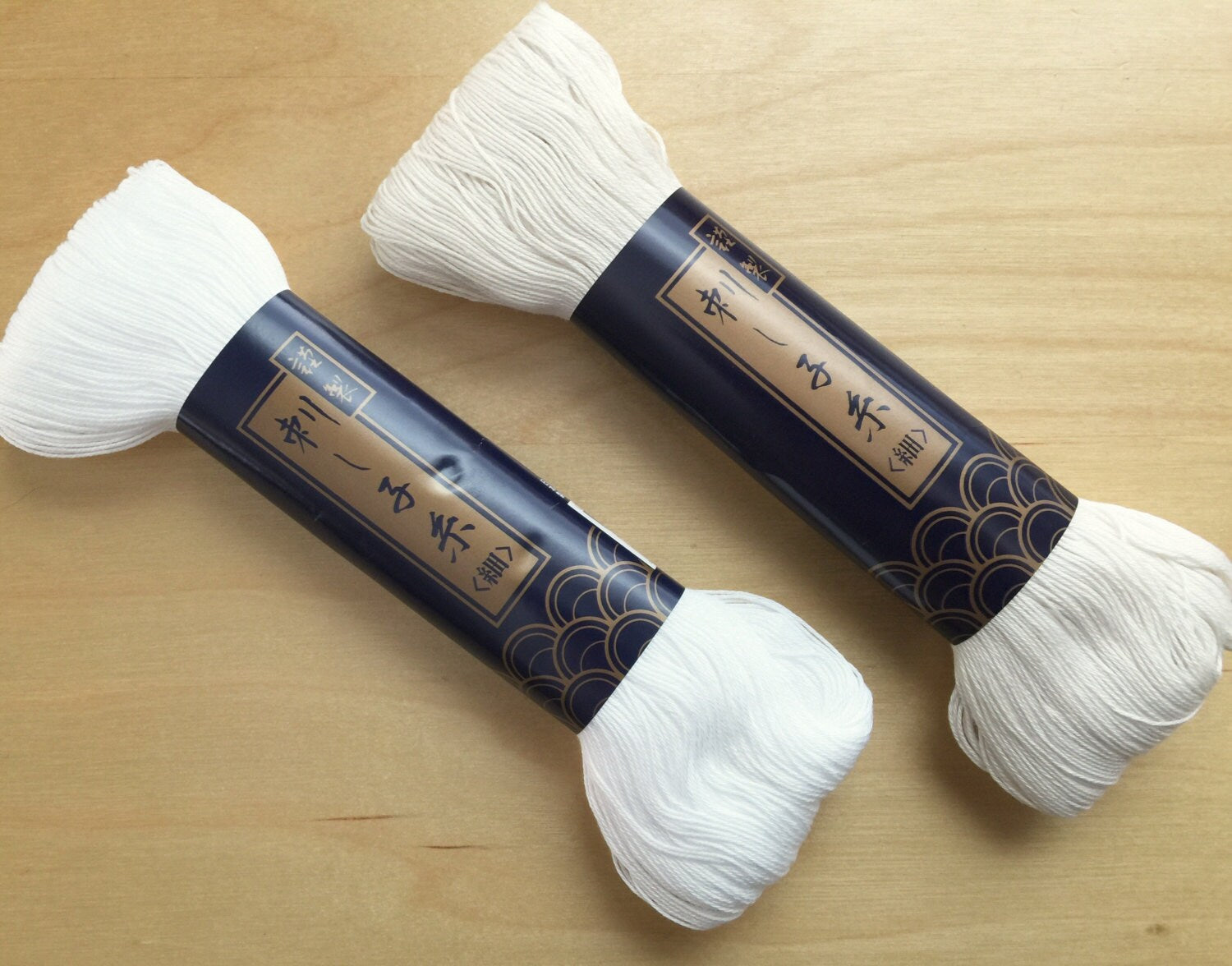 Yokota - Cotton Sashiko Thread 170m Skein - #2 Off-White
