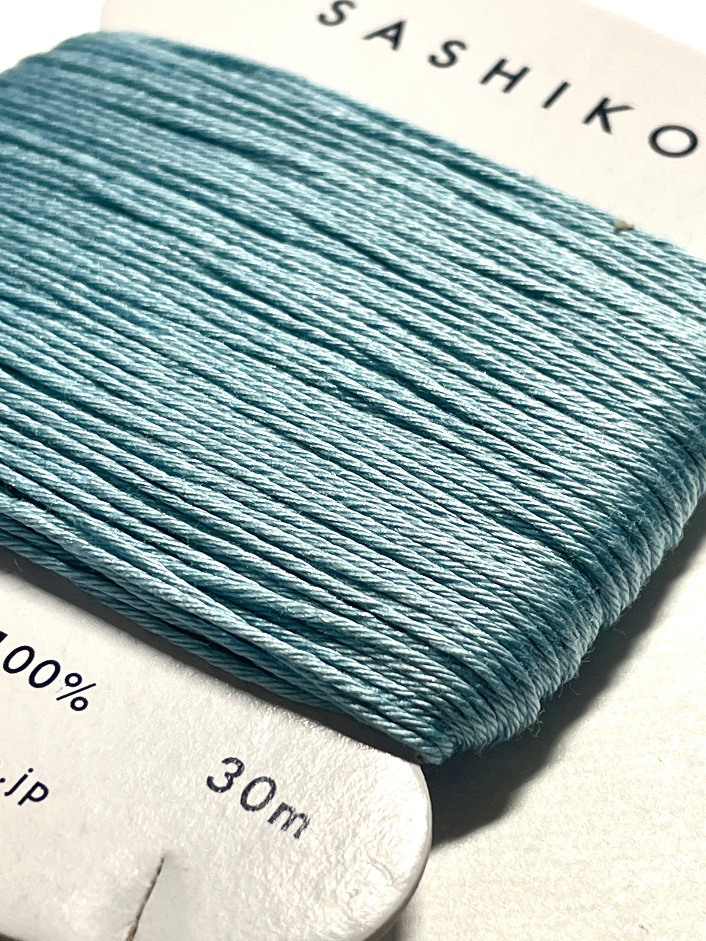 Daruma - Cotton Sashiko Thread 30m Card 20/6 - #226 Water Blue