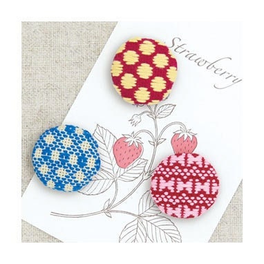 Olympus Japanese Kogin Kit Round Kurumi Buttons #58