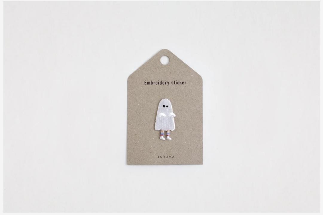 Daruma - Embroidered Sticker - #18 Karaoke