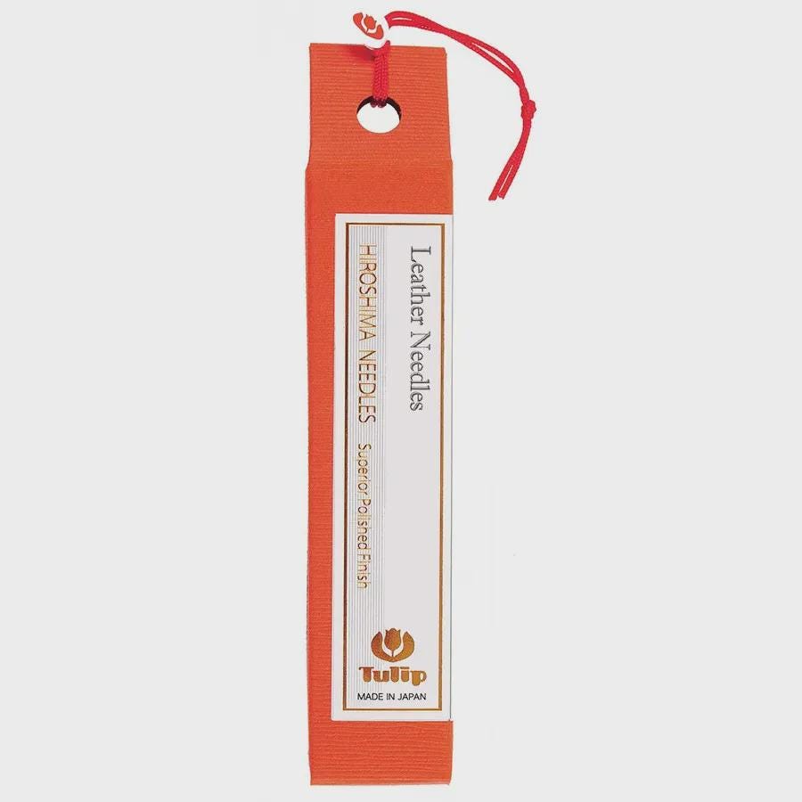 Tulip - Leather Hand Sewing Needles - Short