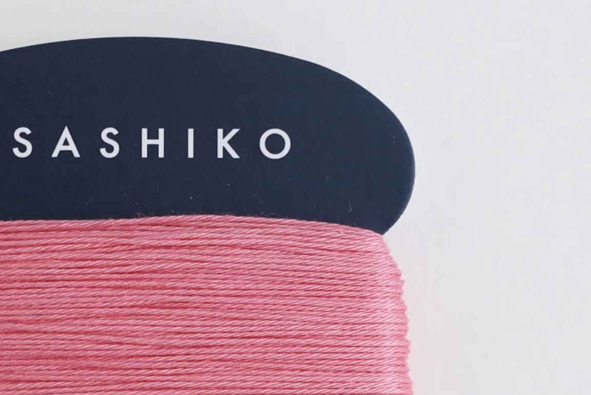 Daruma - Cotton Sashiko Thread 40m Card 20/4 - #222 Ume Pink