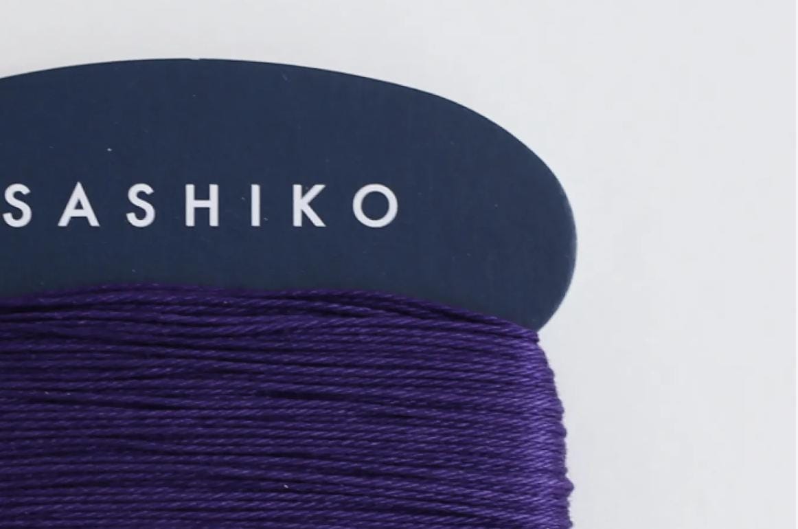 Daruma - Cotton Sashiko Thread 40m Card 20/4 - #223 Budou Grape Purple