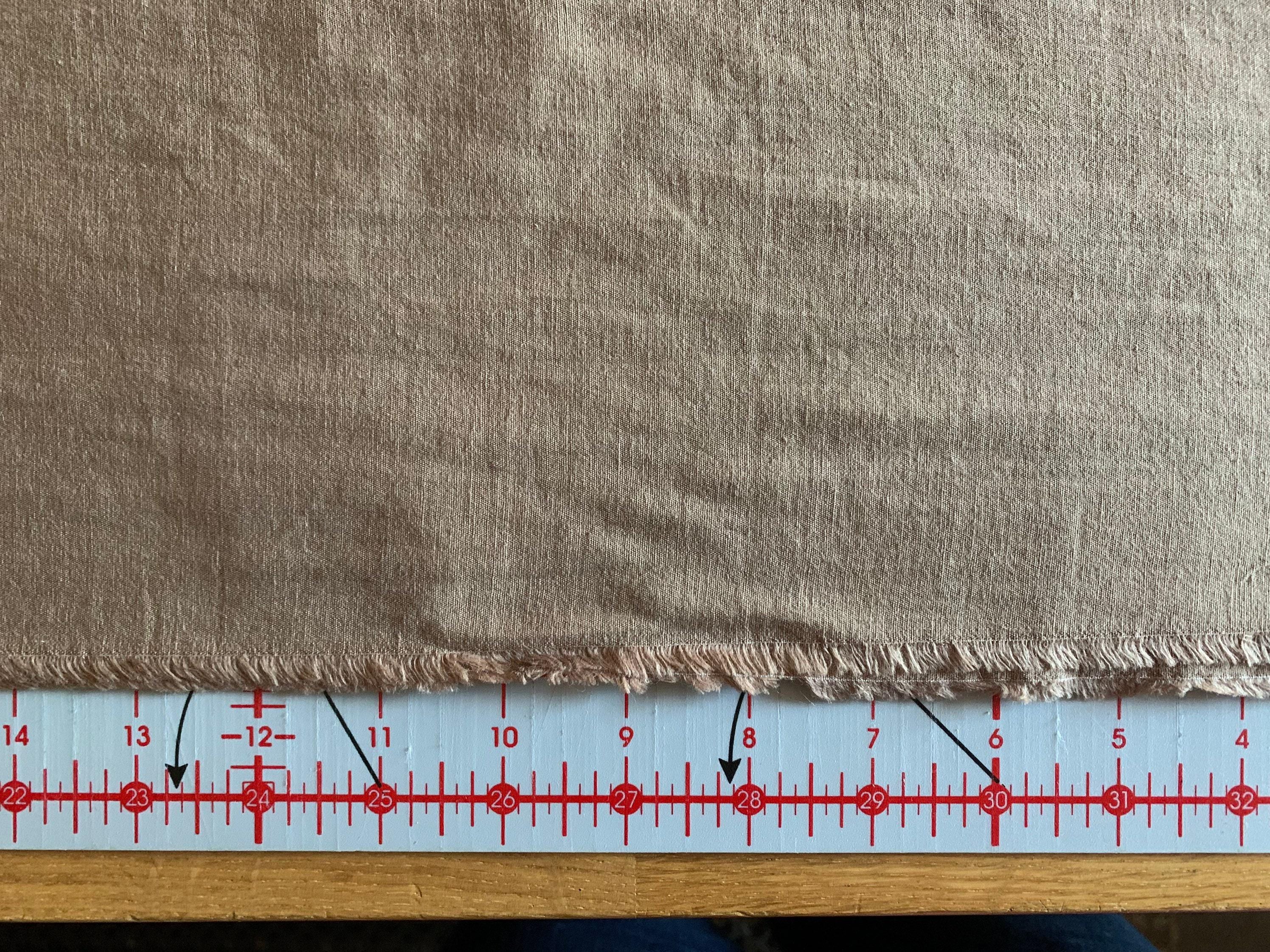 Cosmo Japanese cotton linen fabric AD5192-108 milk chocolate brown