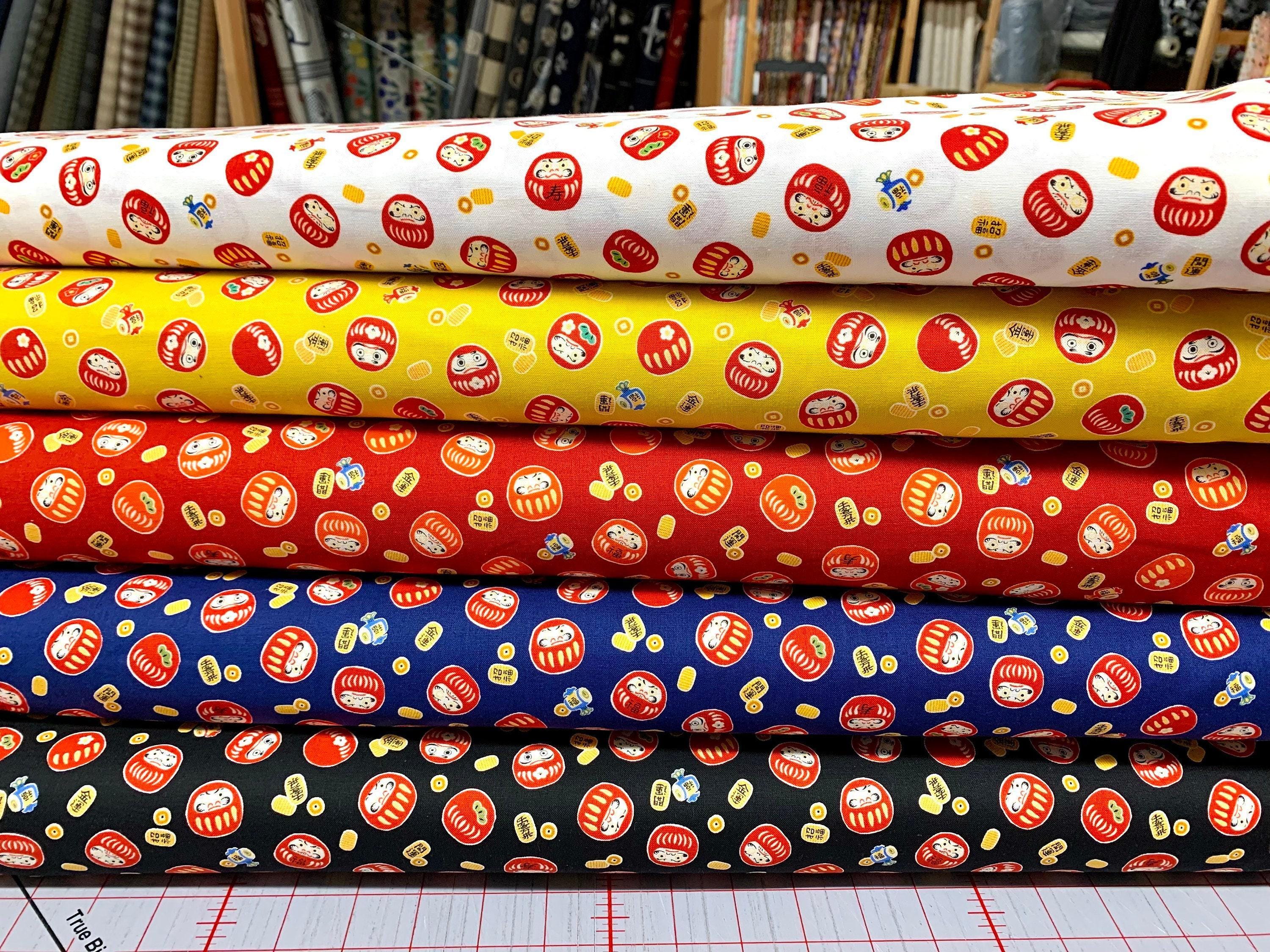 Cosmo - Little Daruma Cotton - Red