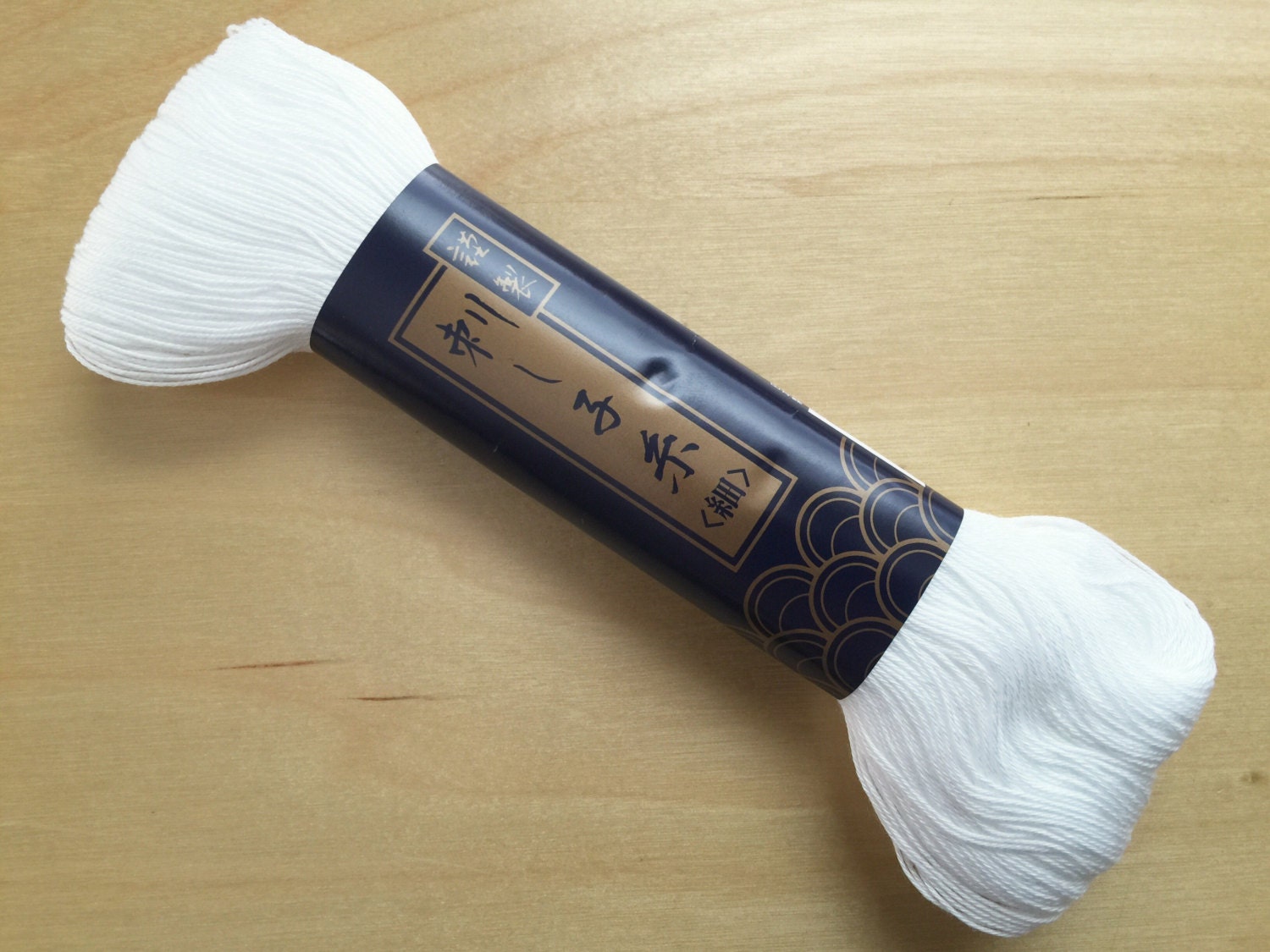 Yokota - Cotton Sashiko Thread 170m Skein - #1 White