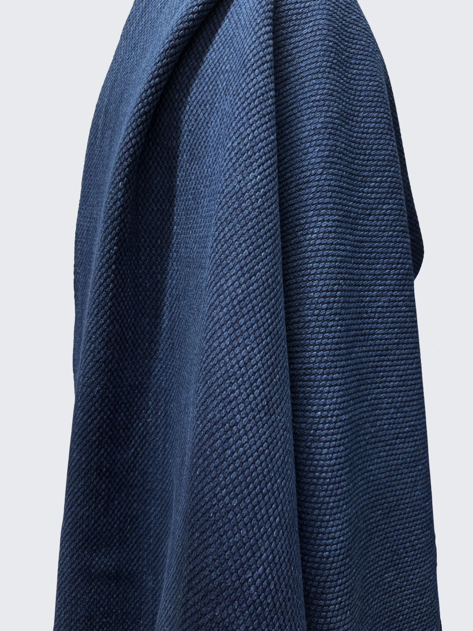 Orimono Imports - Quilted Kendo Cloth Dyed with Aizome Botanical Indigo