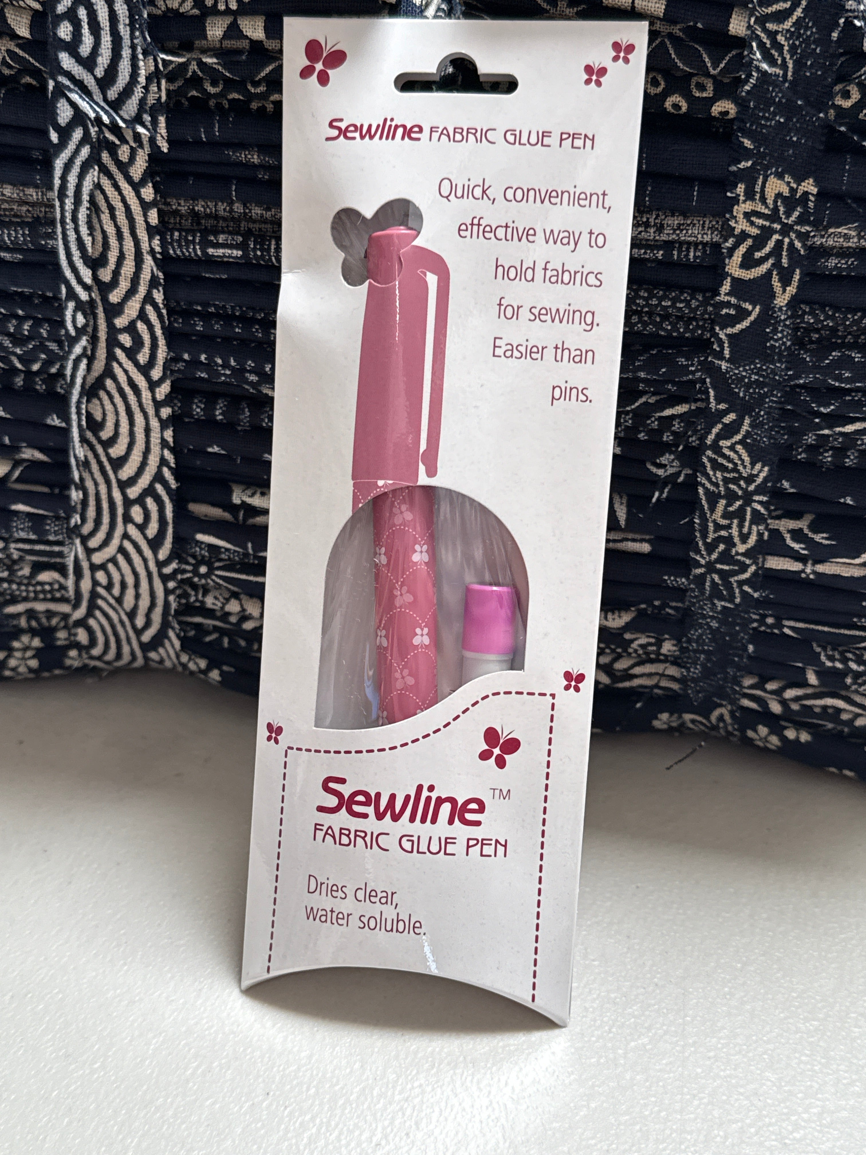 Sewline - Fabric Glue Pen - Blue