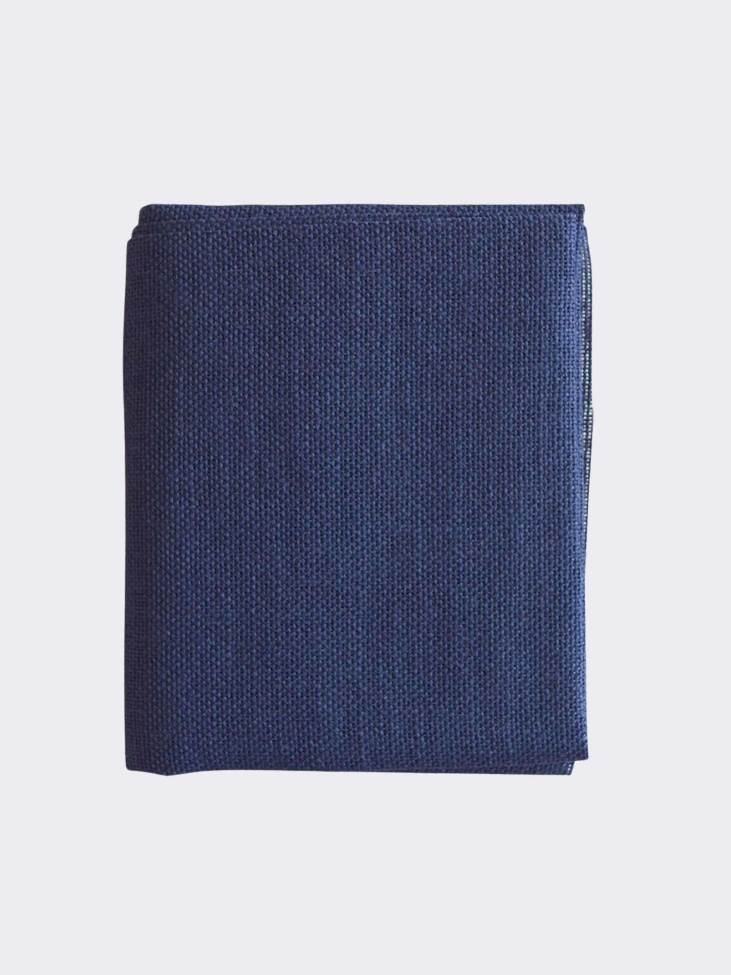 Daruma - Linen Kogin Cloth - Navy Blue