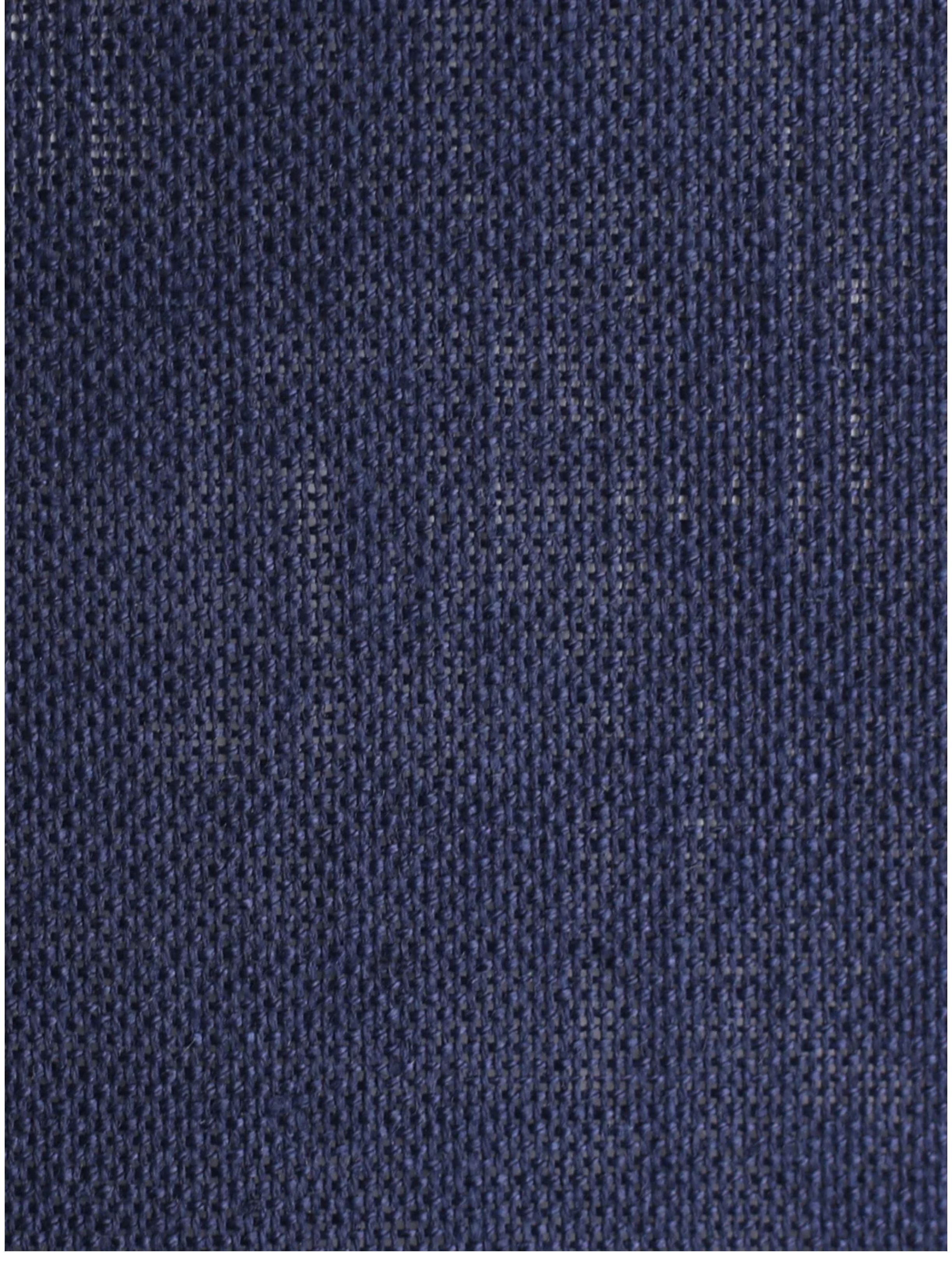 Daruma - Linen Kogin Cloth - Navy Blue