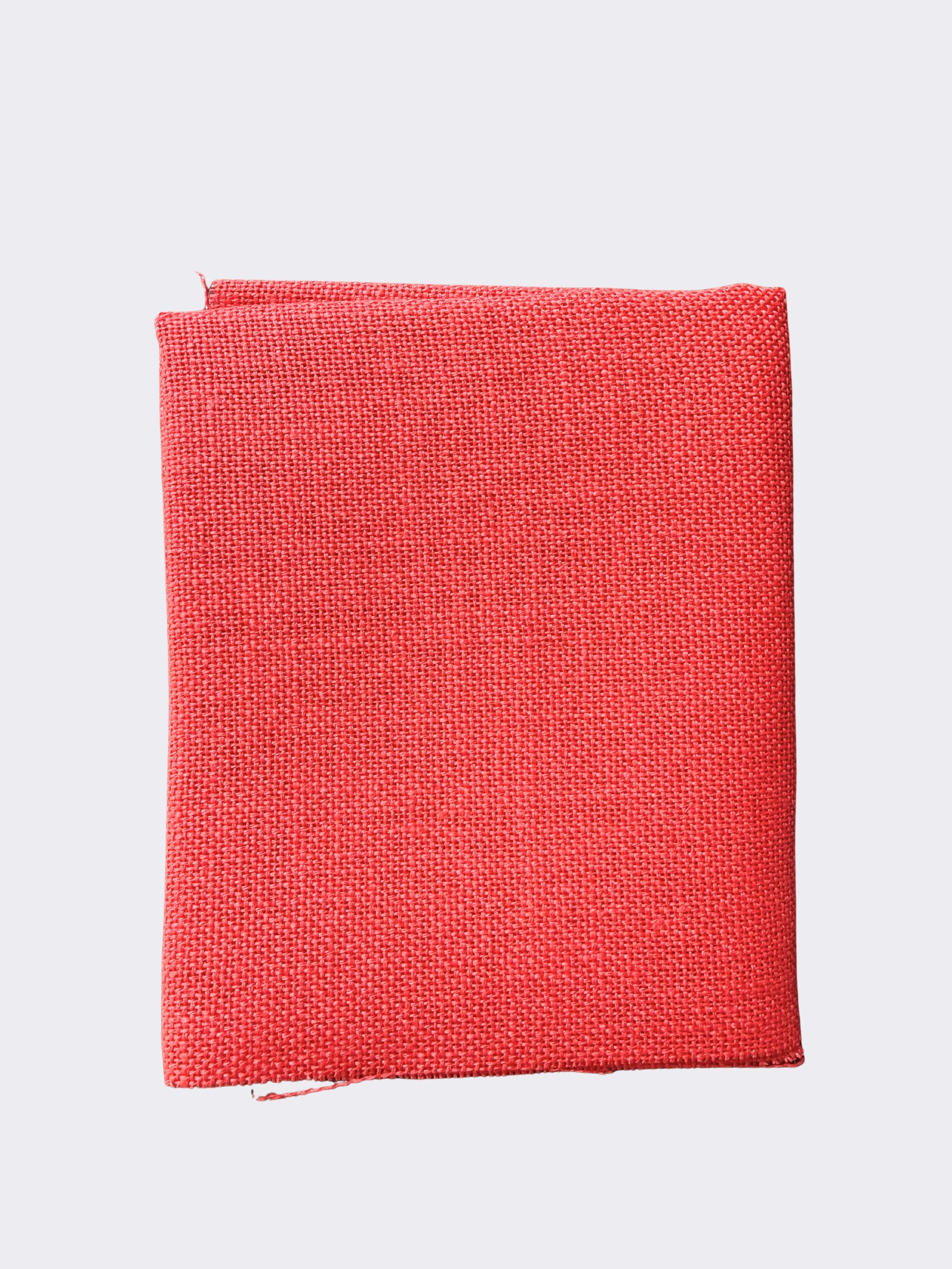 Daruma - Linen Kogin Cloth - Red