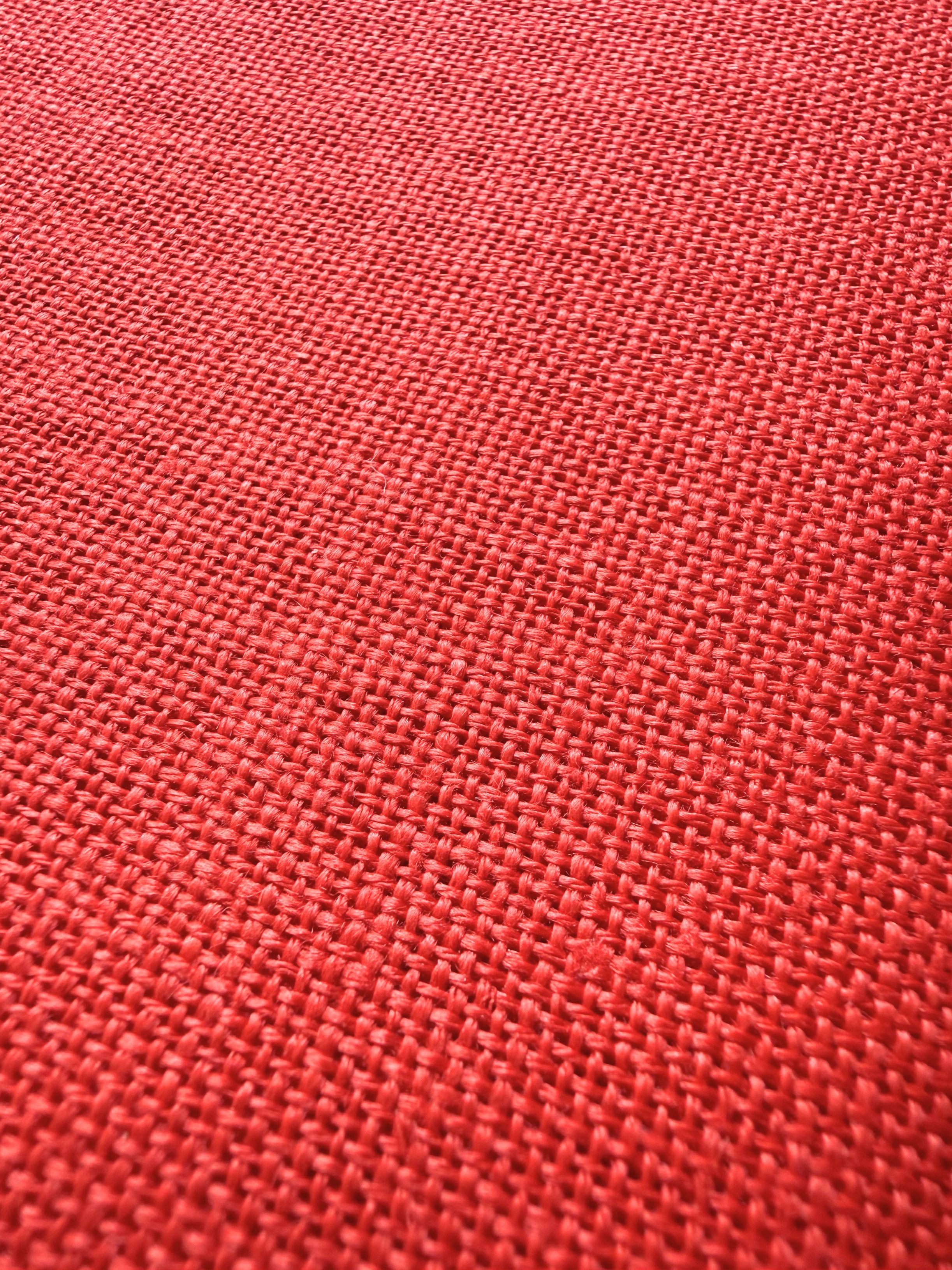 Daruma - Linen Kogin Cloth - Red