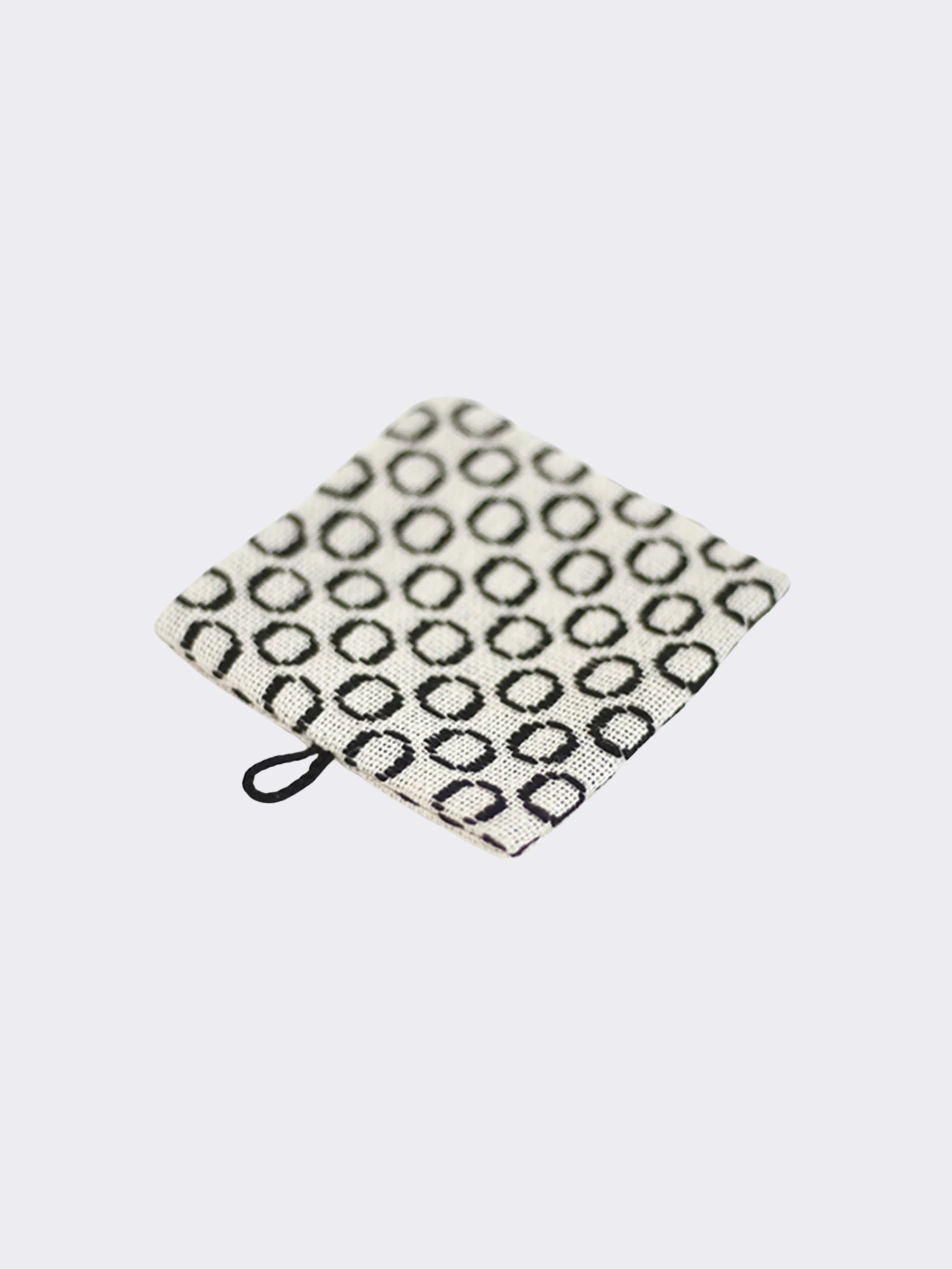 Daruma - Linen Kogin Cloth - Red