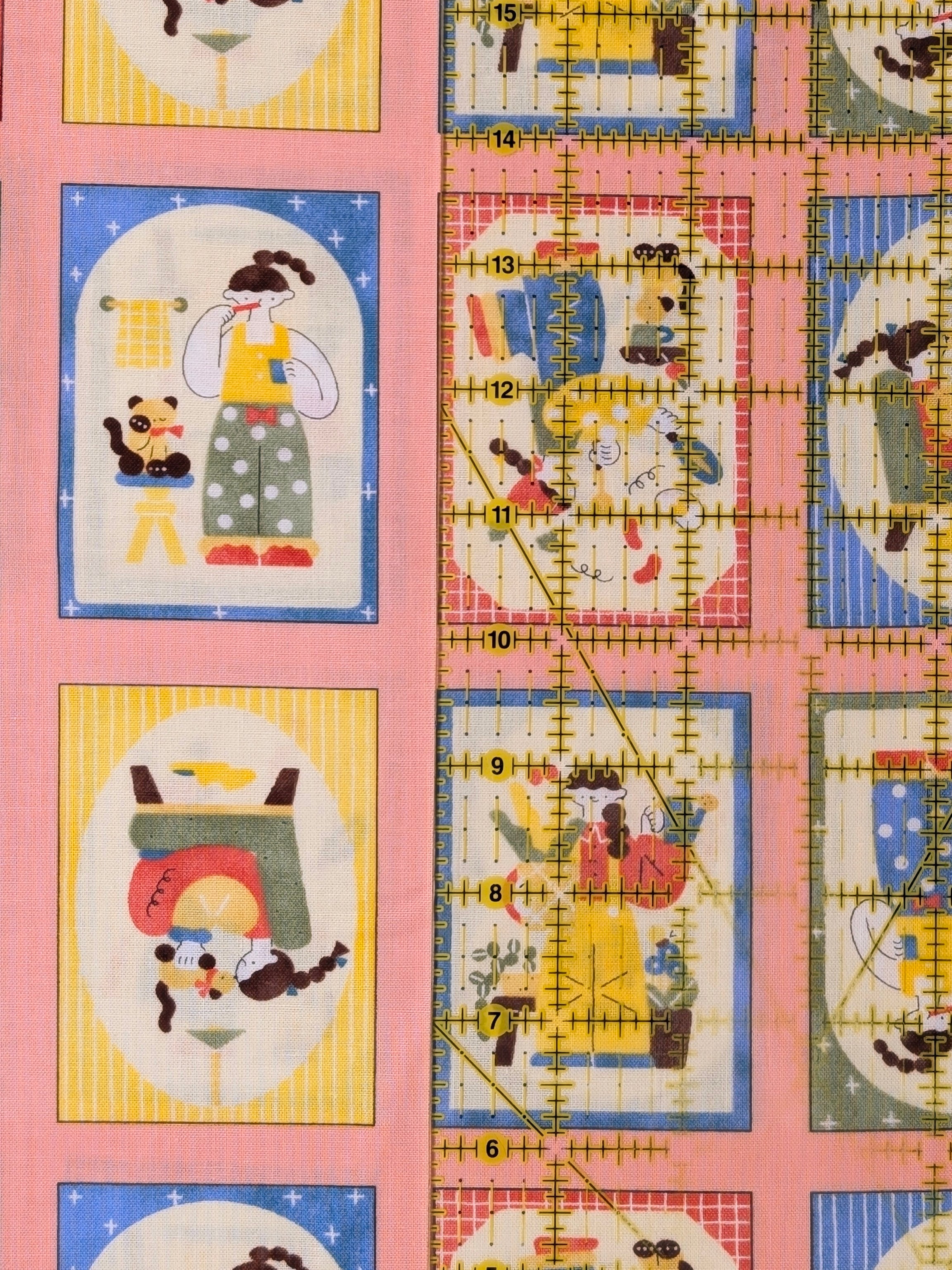 Cosmo - Scrapbook Ladies Cotton Sheeting Fabric - Pink