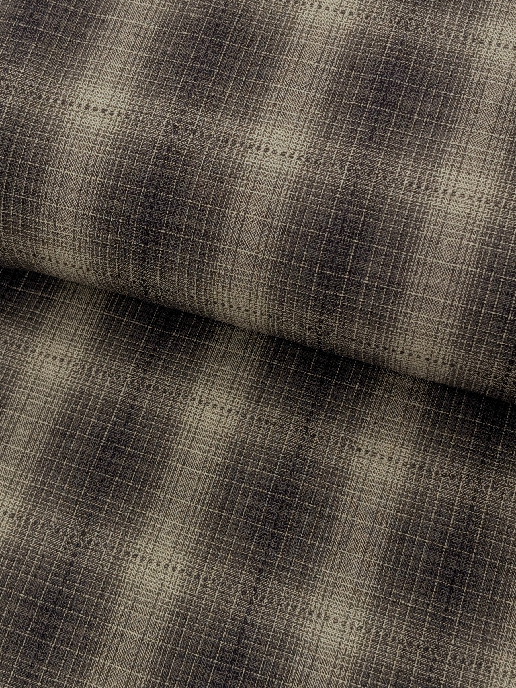 Handworks - Ombre Glen Plaid Yarn Dyed Cotton Fabric - Gray