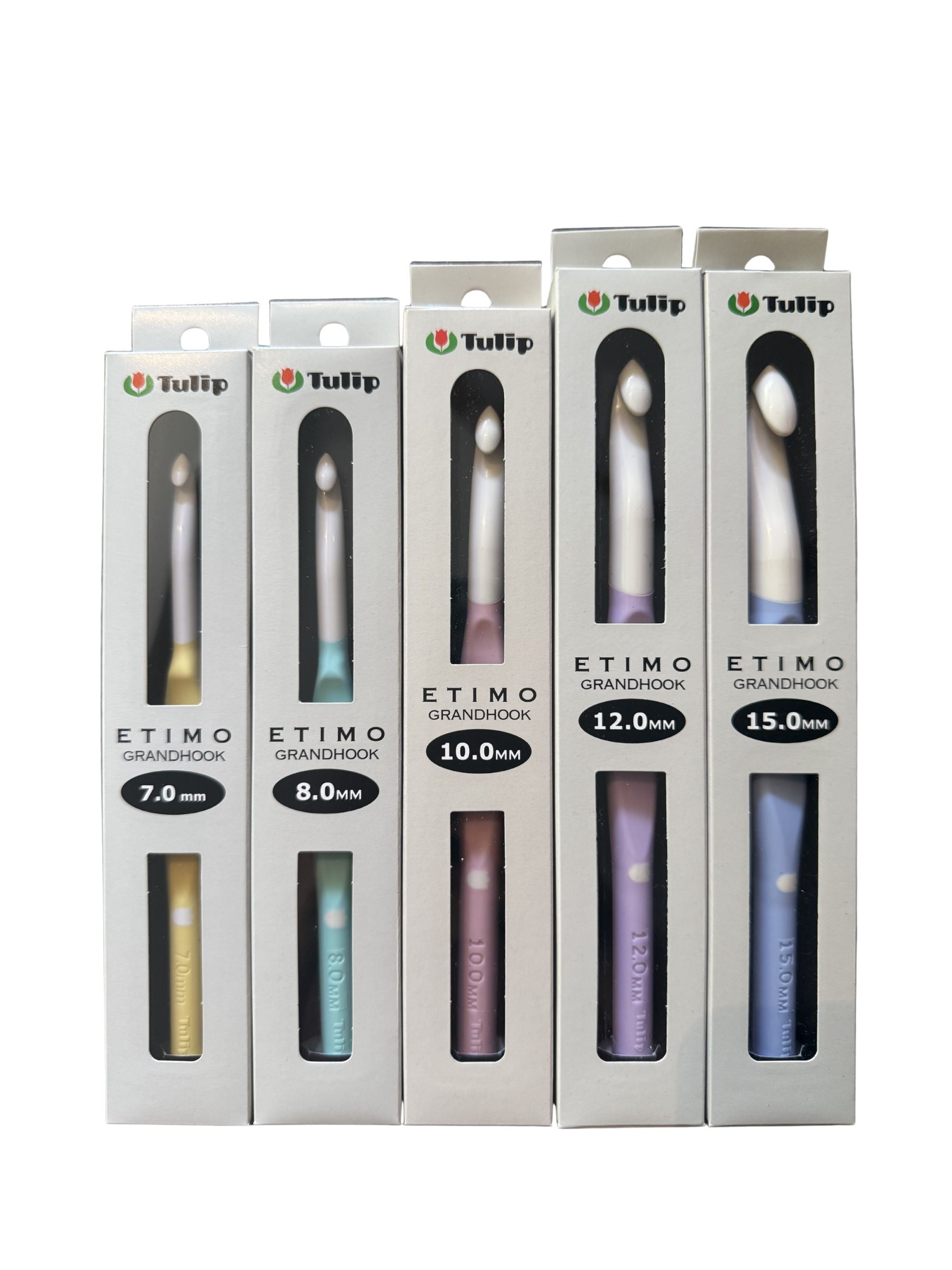 Tulip - GrandHook Large Crochet Hooks Set with Cushion Grip Set-of-5