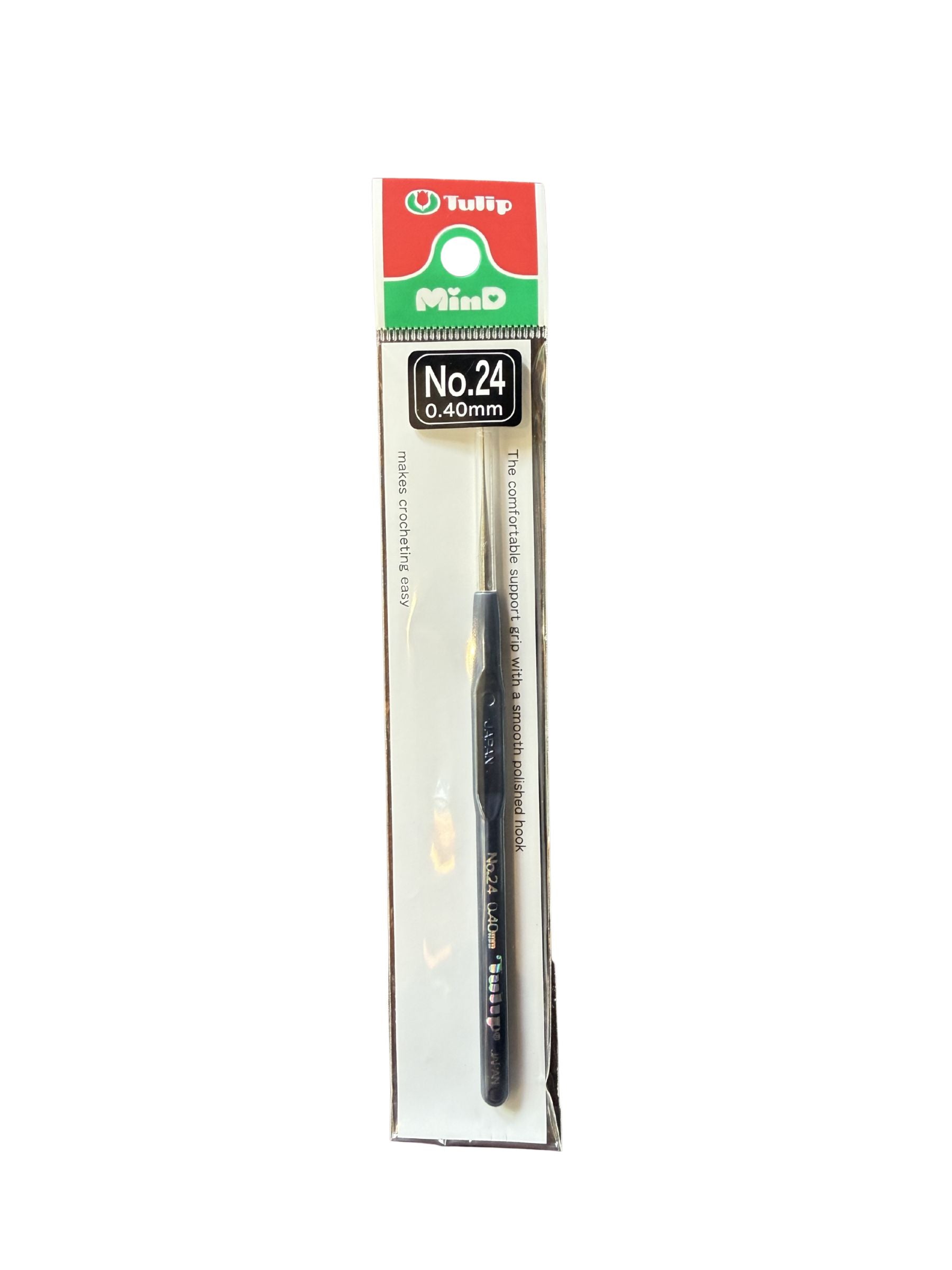 Tulip - Ultra-Fine Steel Crochet Hook with Plastic Handle Assorted Sizes