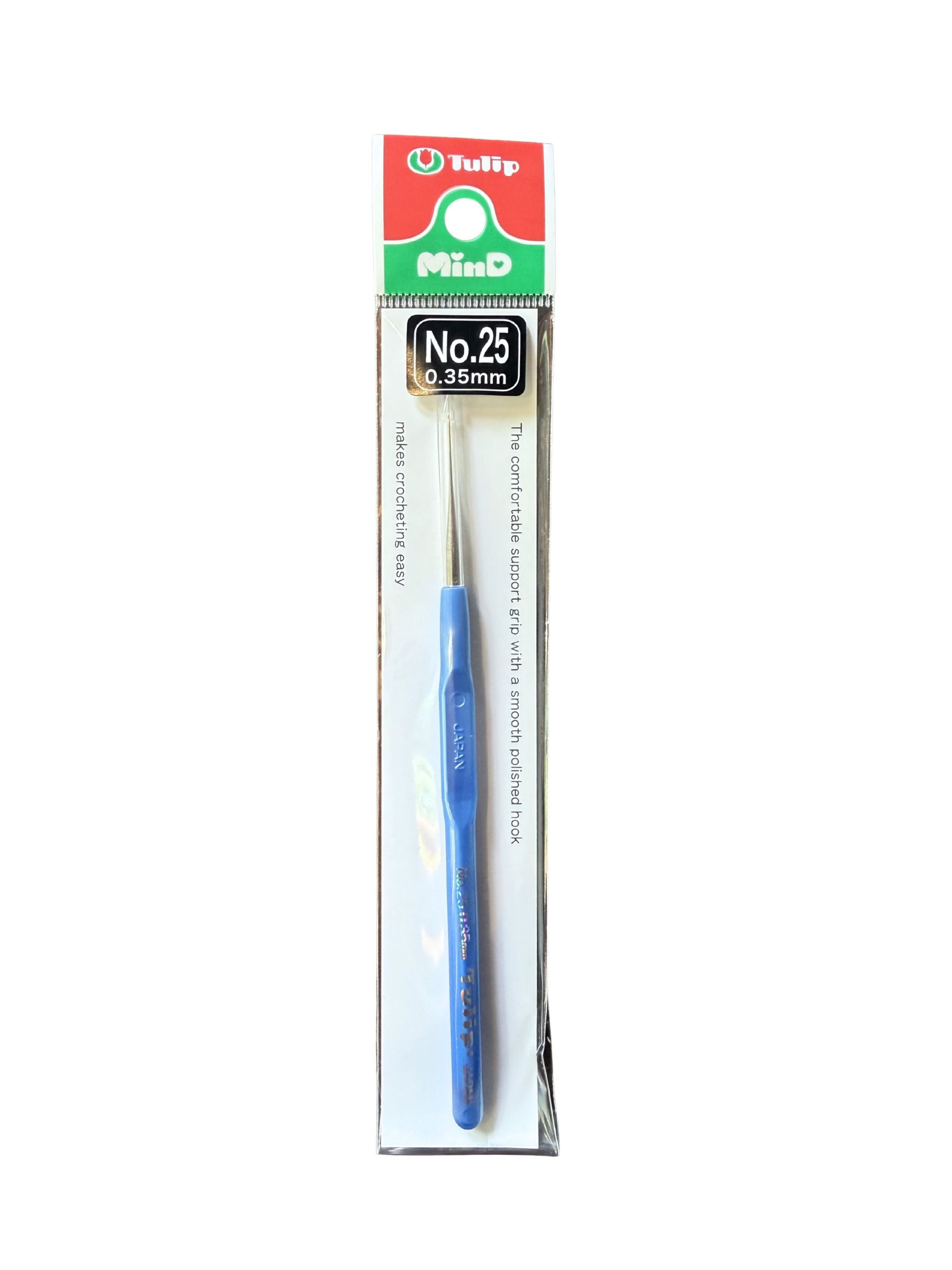 Tulip - Ultra-Fine Steel Crochet Hook with Plastic Handle Assorted Sizes