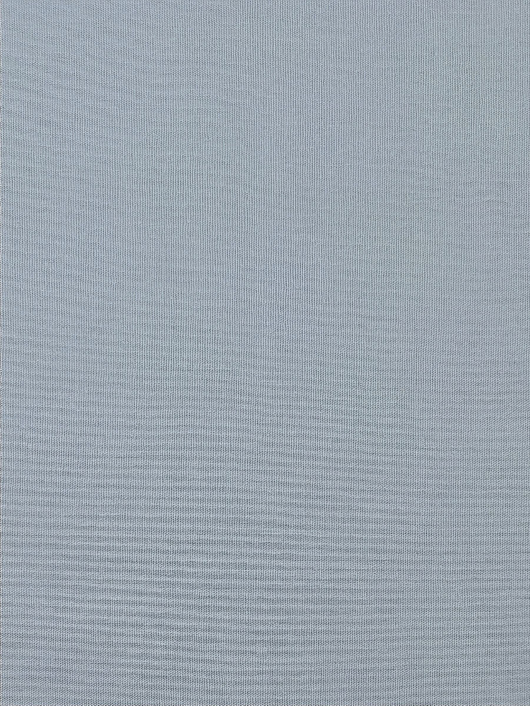 Kokka - Solid Recycled Cotton Canvas Fabric - Baby Blue