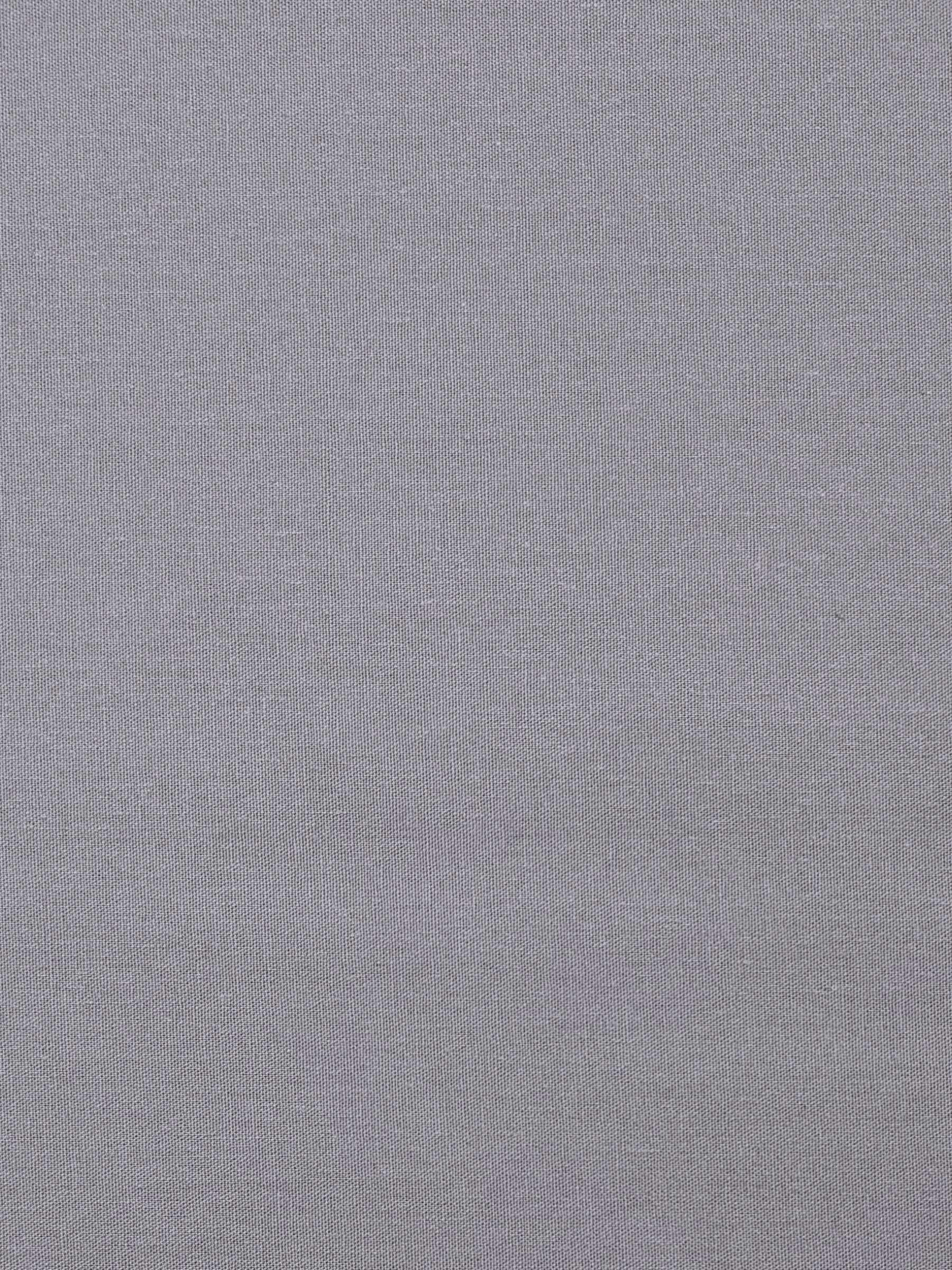 Kokka - Solid Recycled Cotton Canvas Fabric - Fog