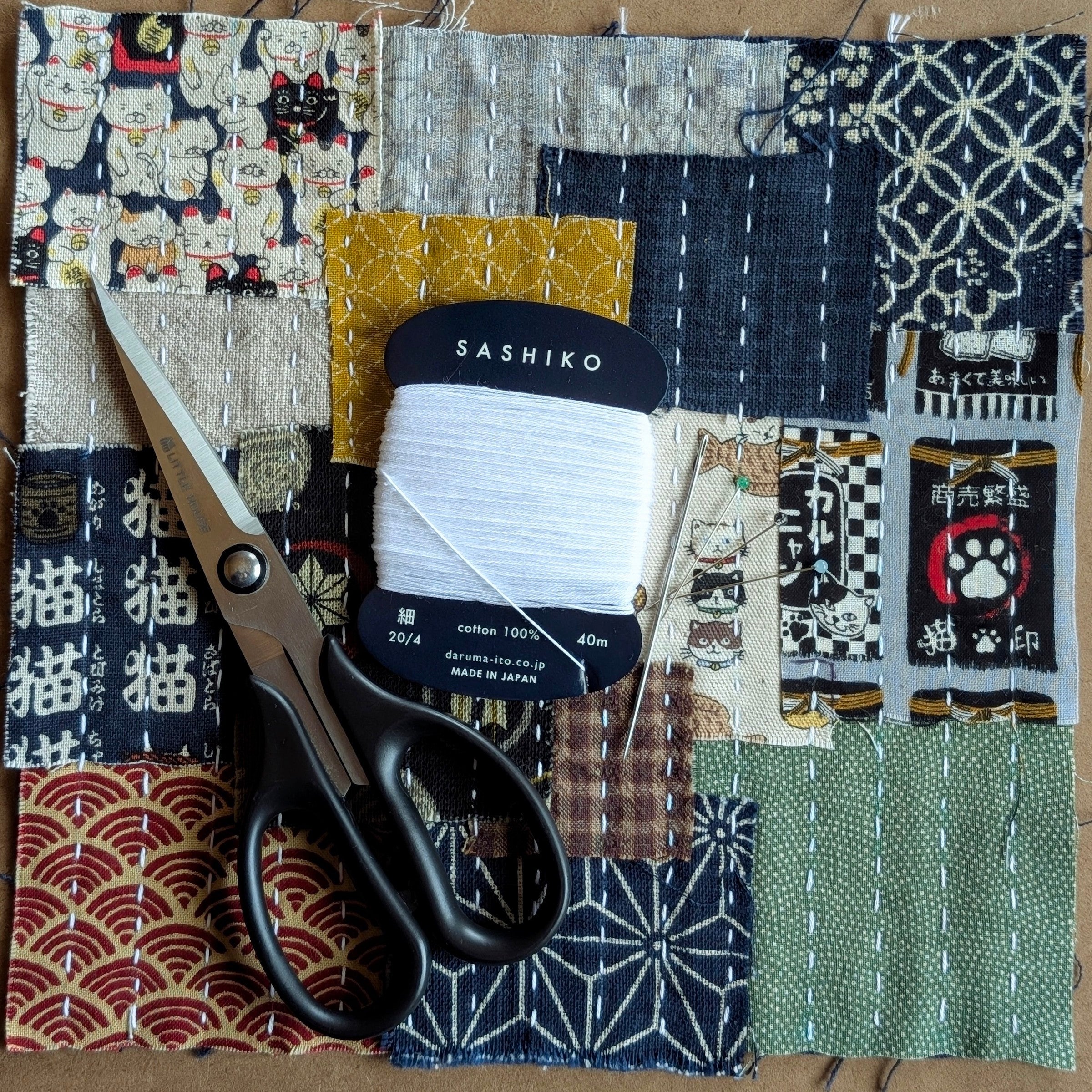 CLASS 2.5-HR: Boro-Inspired Patchwork