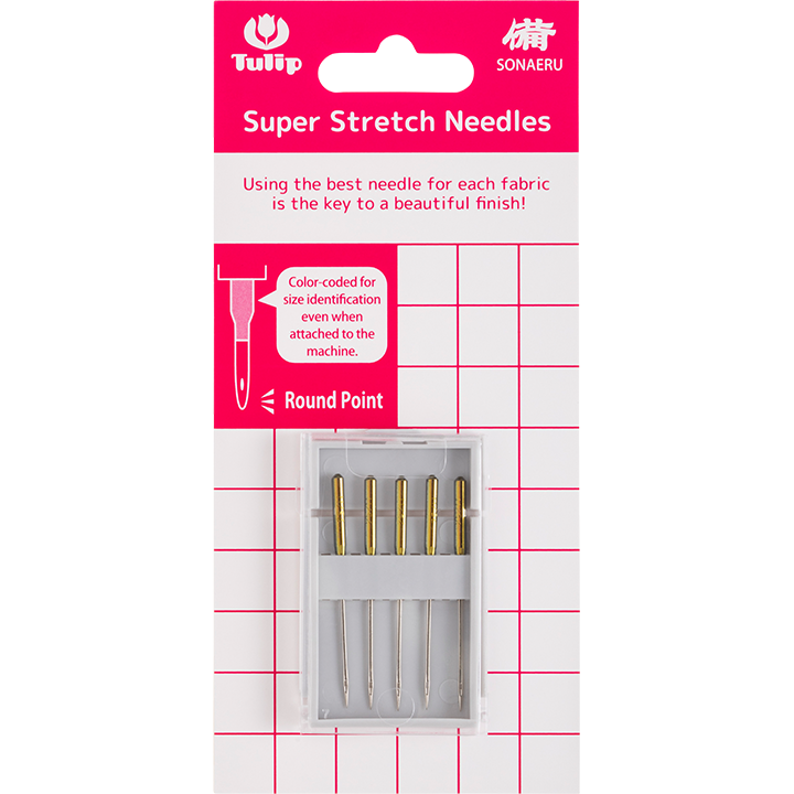 Tulip - "Sonaeru 備" Super Stretch Machine Needles