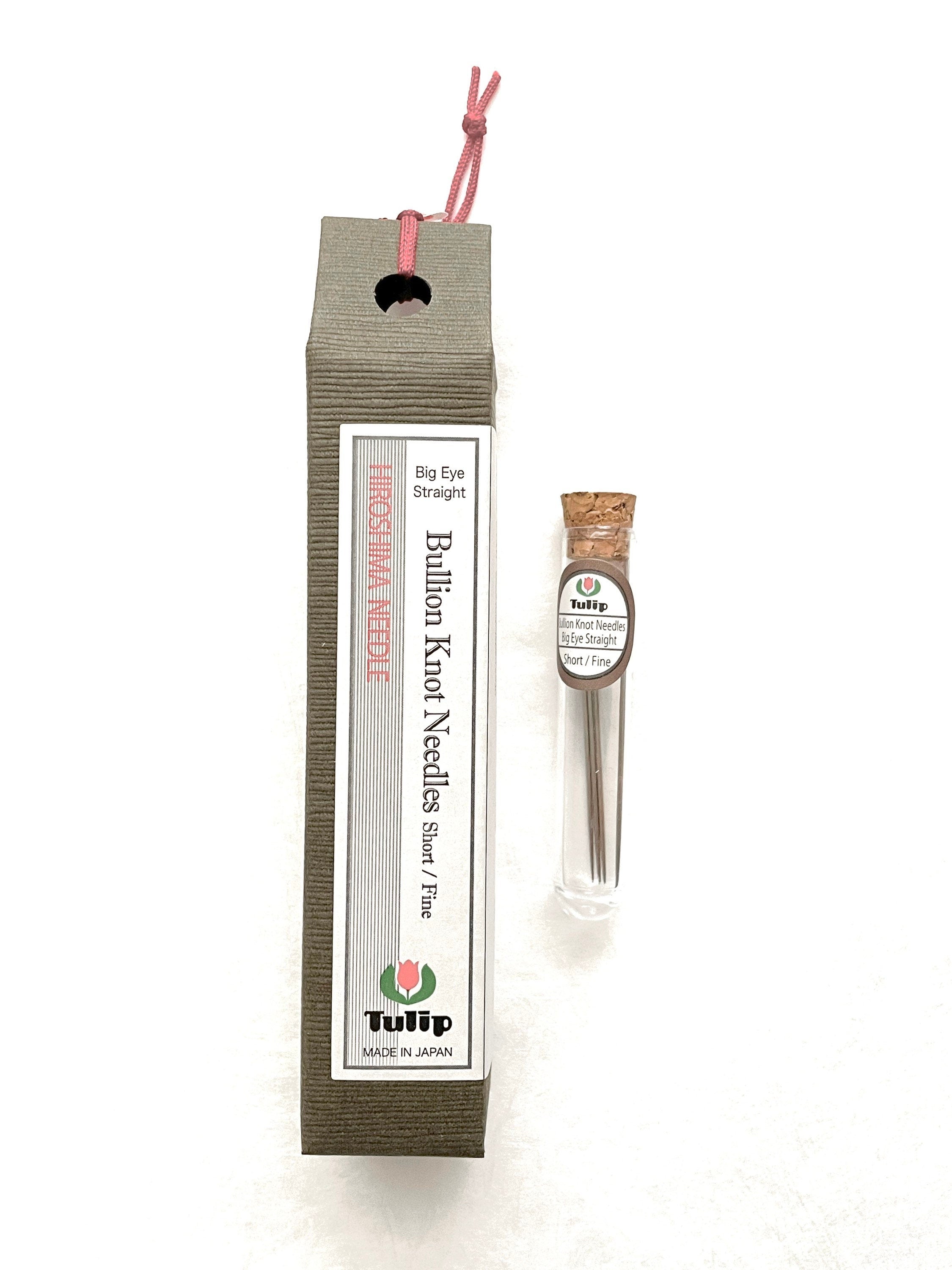 Tulip - Bullion Knot Needles Big Eye Straight - Short/Fine