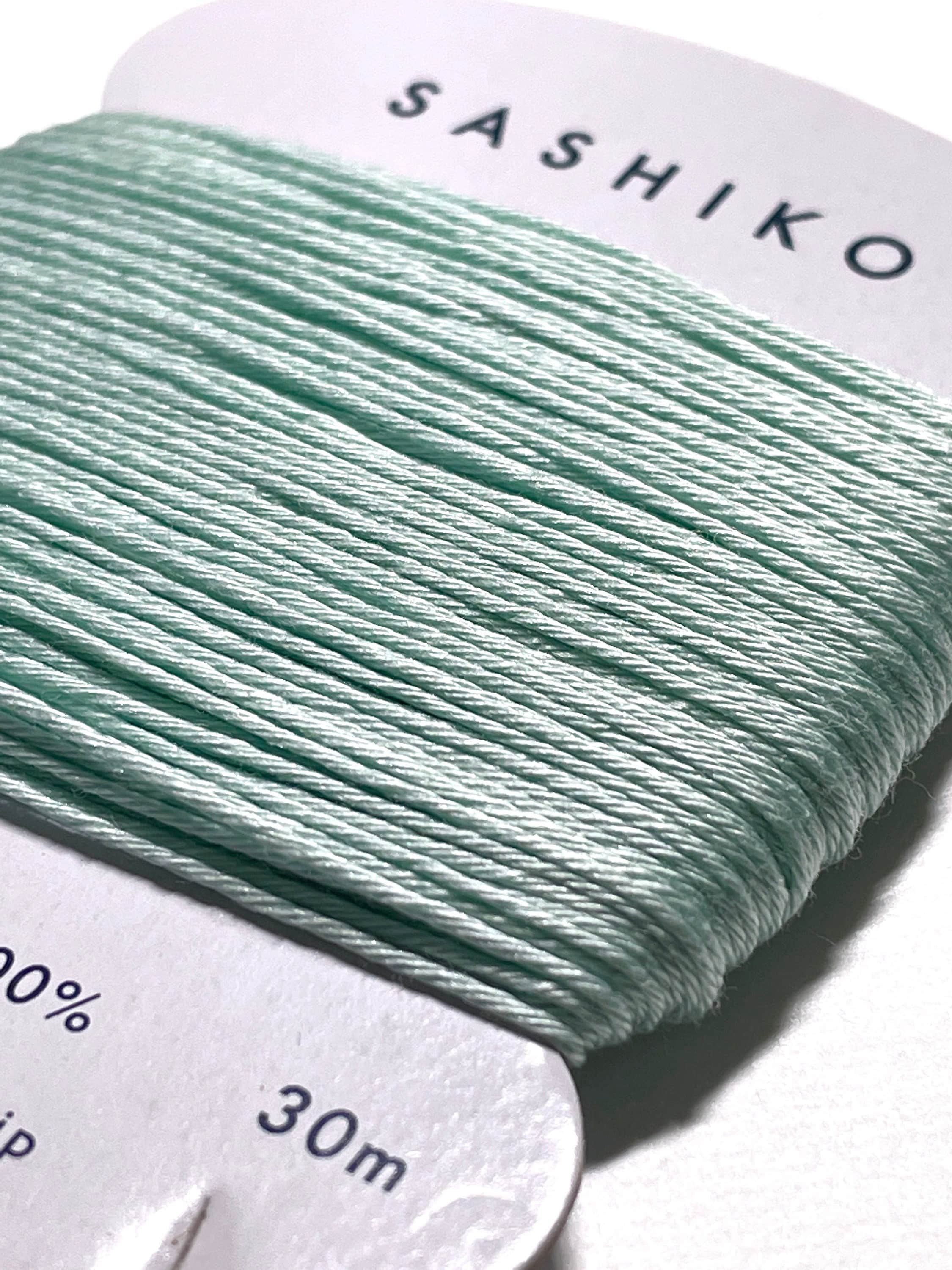 Daruma - Cotton Sashiko Thread 30m Card 20/6 - #206 Seafoam