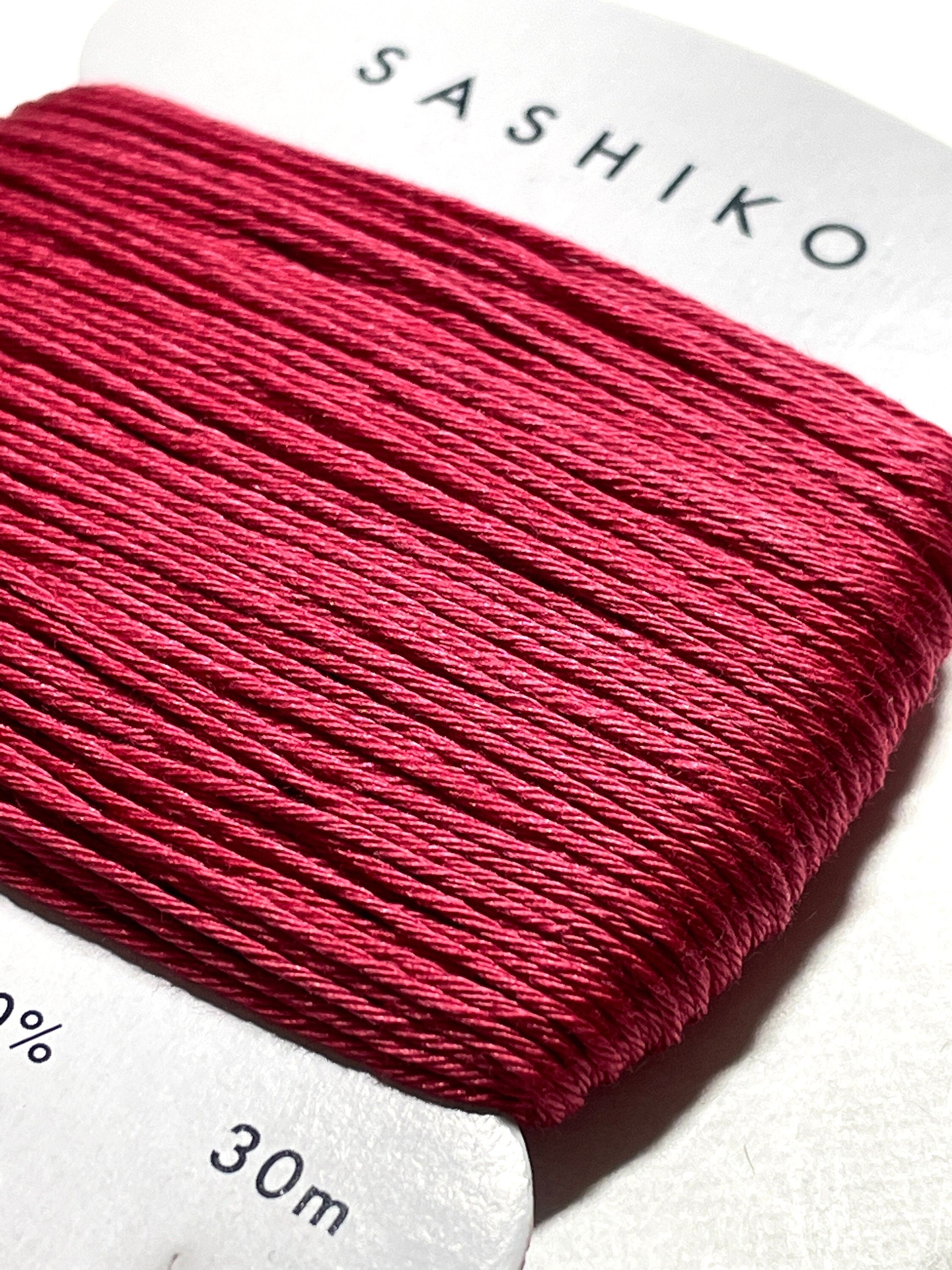 Daruma - Cotton Sashiko Thread 30m Card 20/6 - #221 Deep Pink