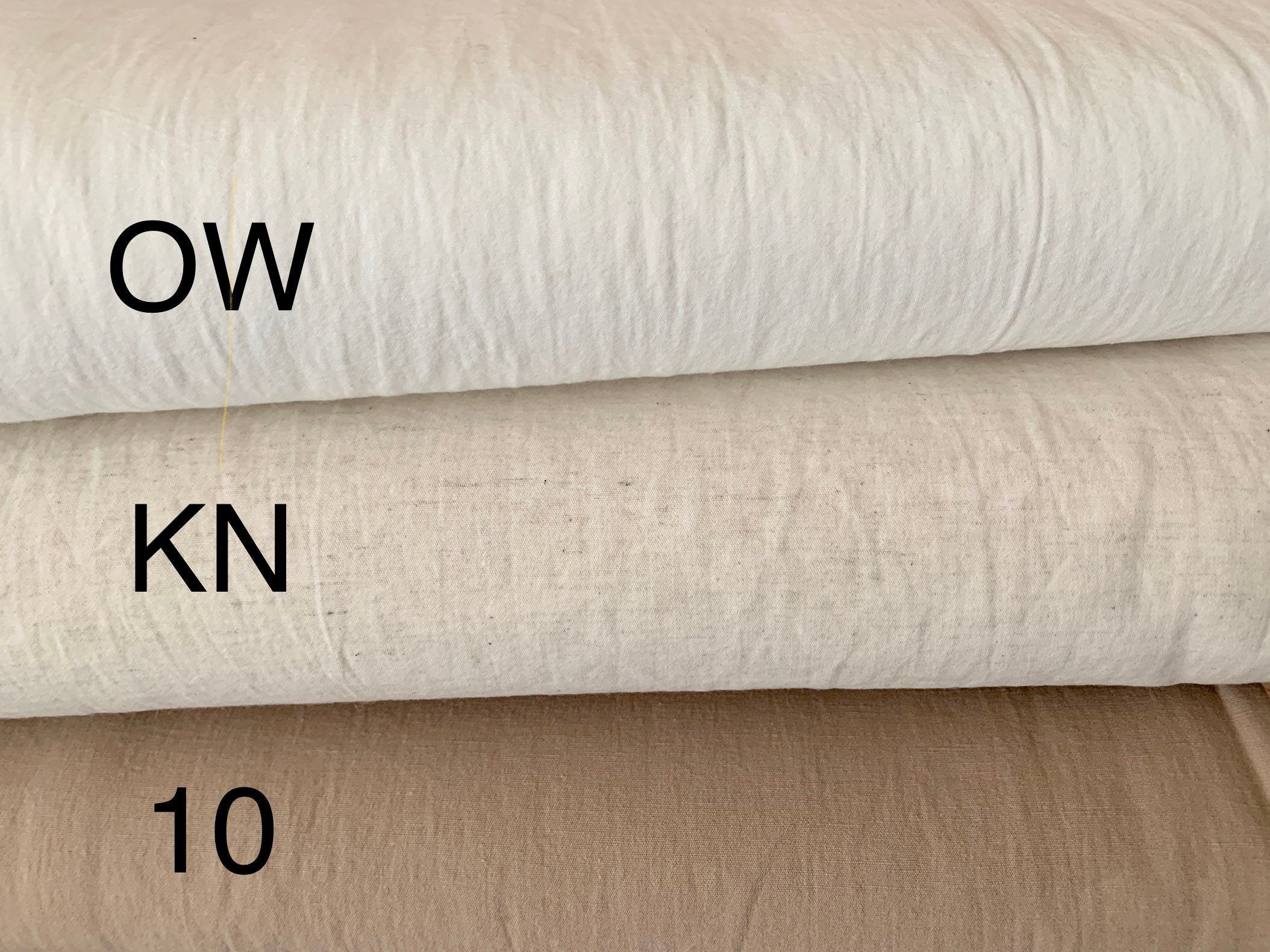 Cosmo Japanese cotton linen fabric AD5192-KN natural beige