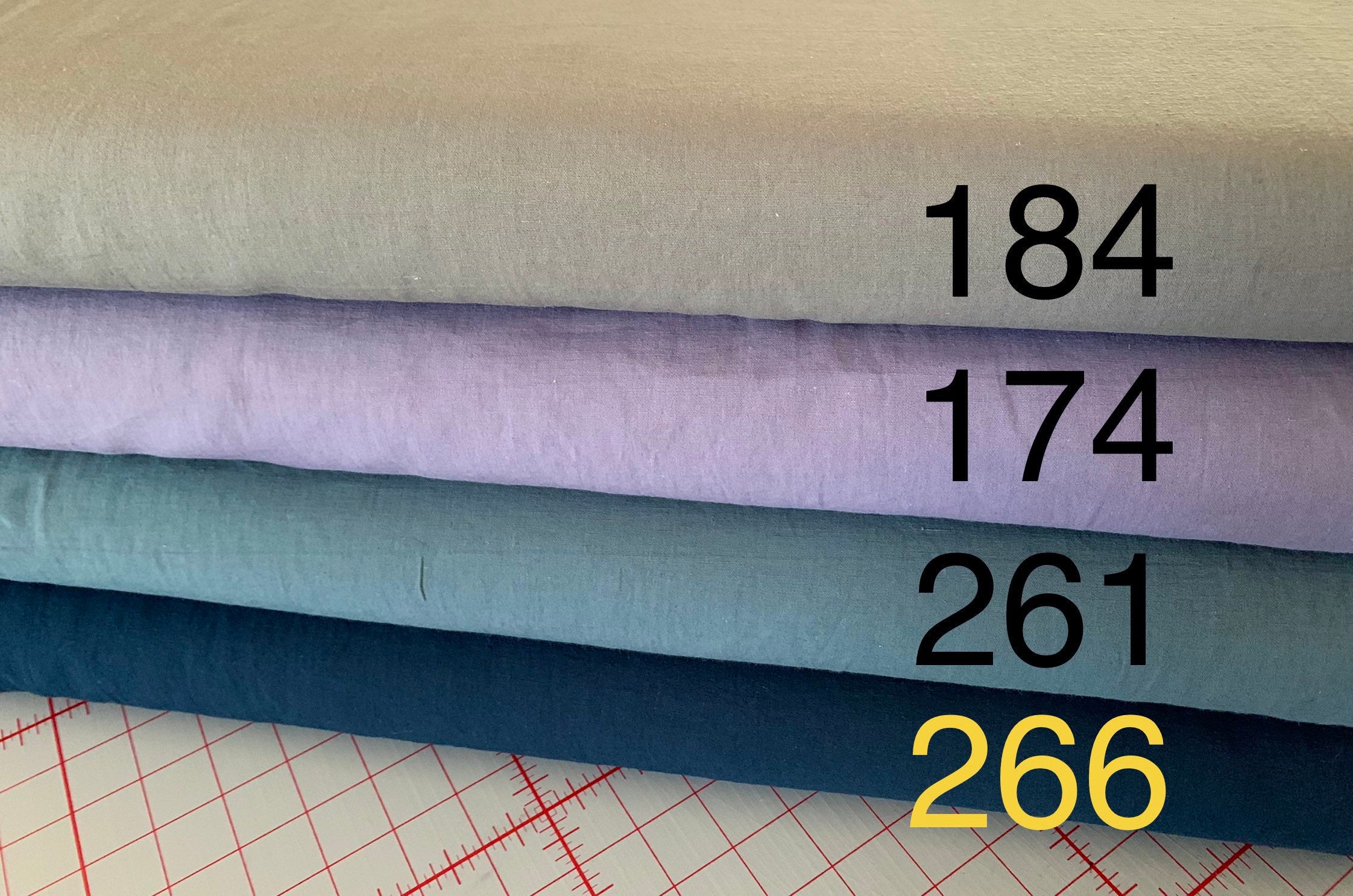 Cosmo Japanese cotton linen fabric AD5192-261 peacock green