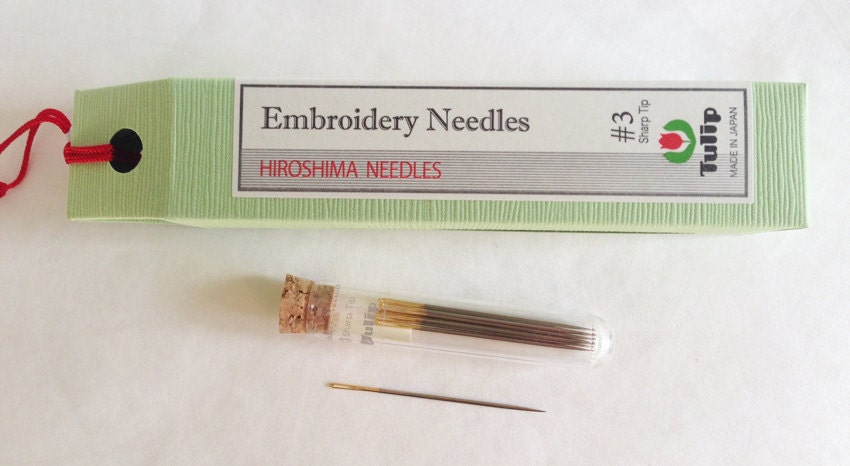 Tulip - Embroidery Needles Sharp Tip - Size #3