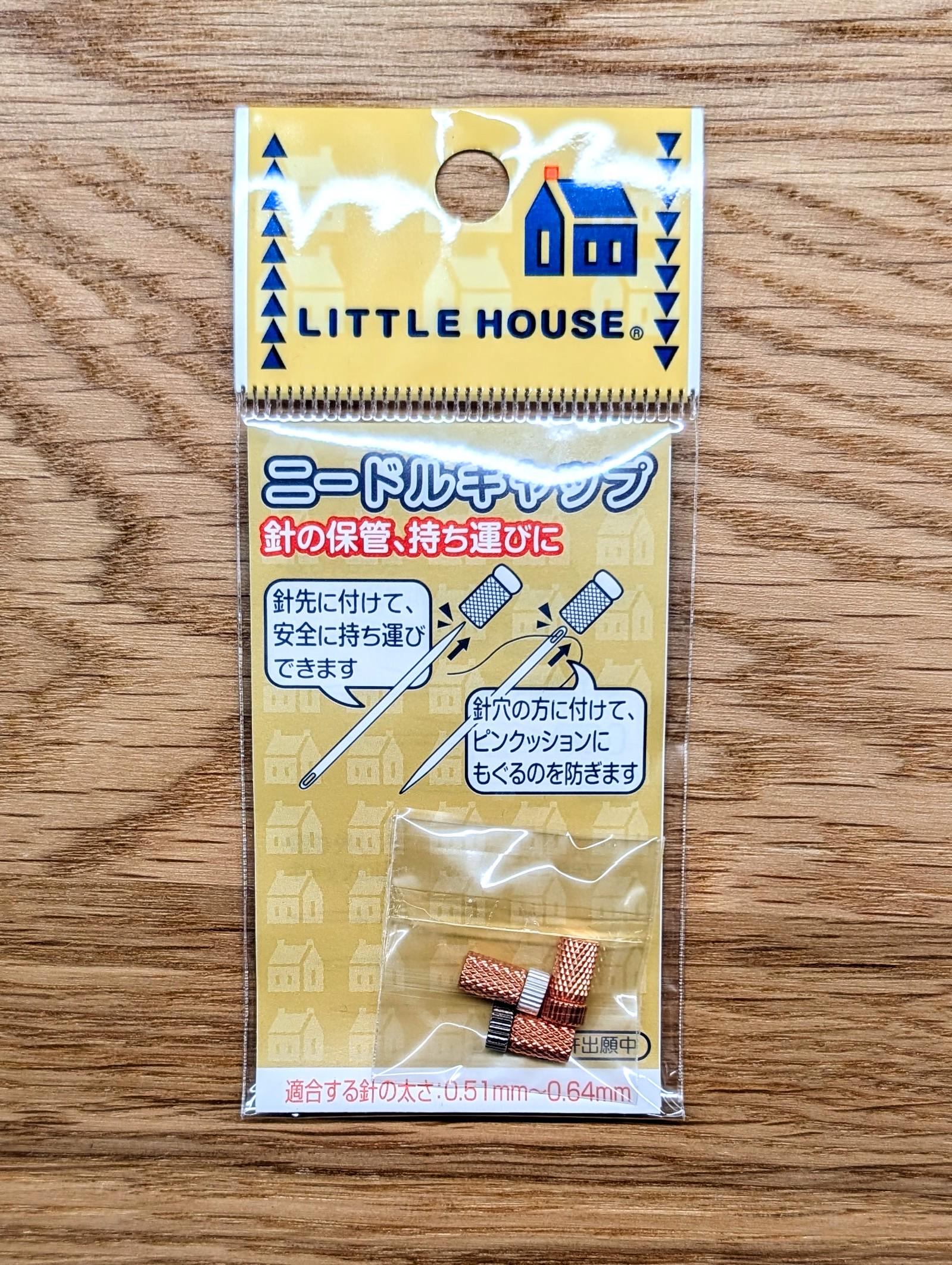 Little House - Rose Gold Needle Caps for Thin Needles
