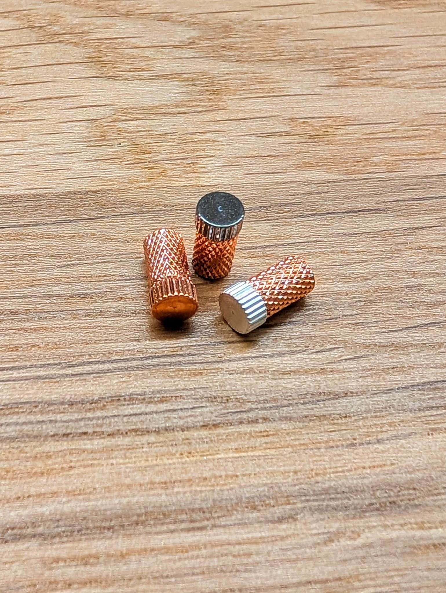 Little House - Rose Gold Needle Caps for Thin Needles