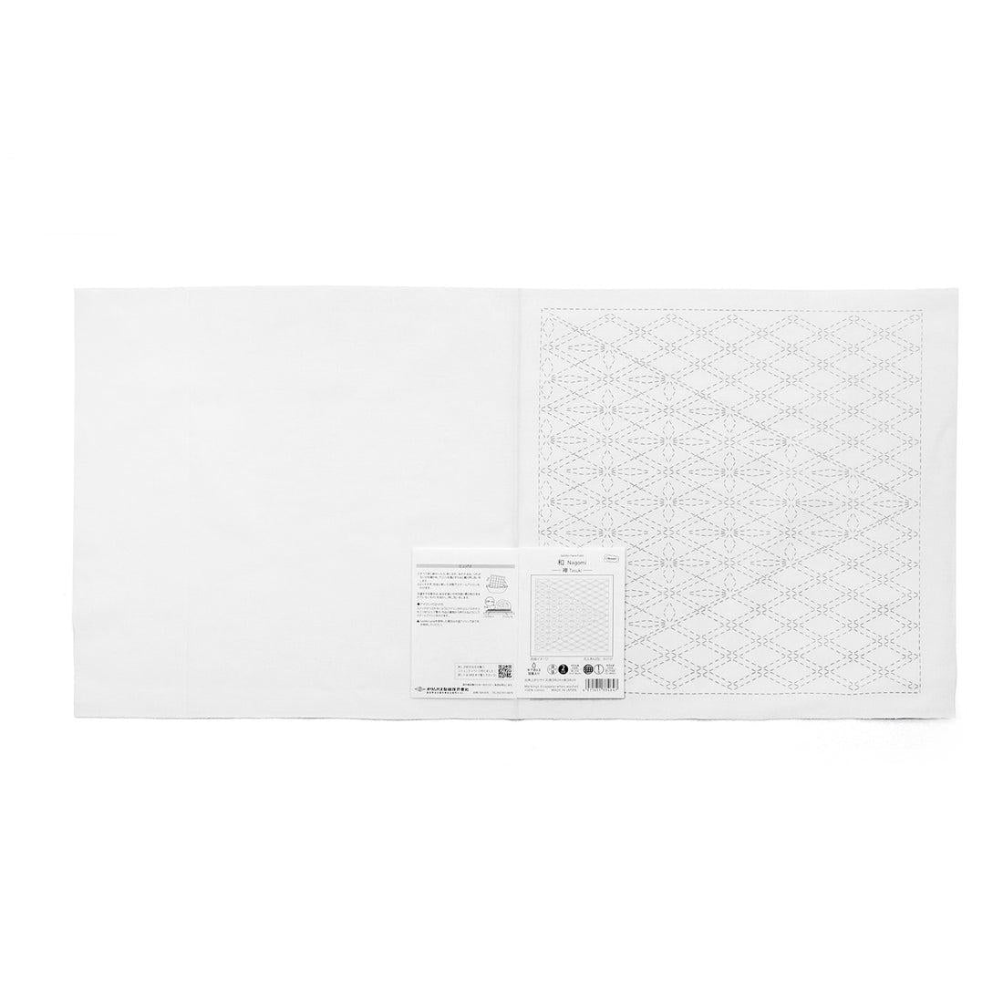Olympus - Nagomi Collection "Tasuki" Cotton Sashiko Sampler Cloth - White