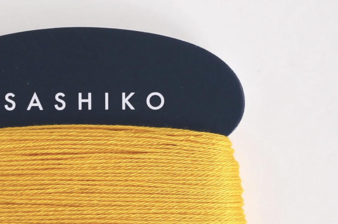 Daruma - Cotton Sashiko Thread 40m Card 20/4 - #204 Himawari Sunflower Yellow