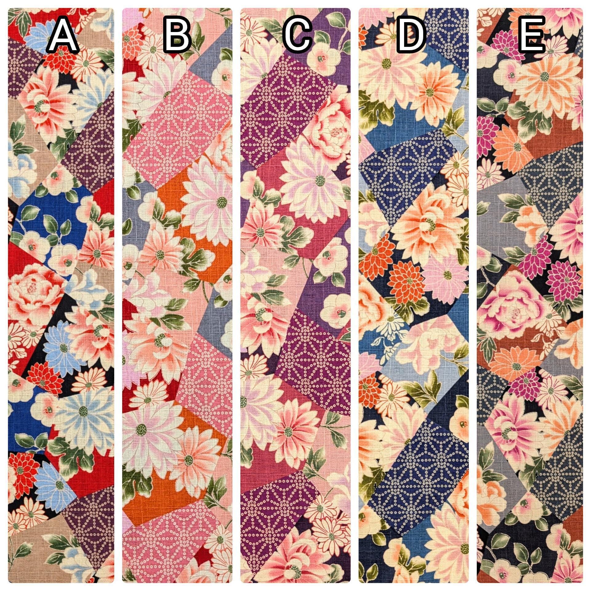 Patterned Floral Collage Hokkoh Japanese dobby cotton fabric 1025-110-2 E gray