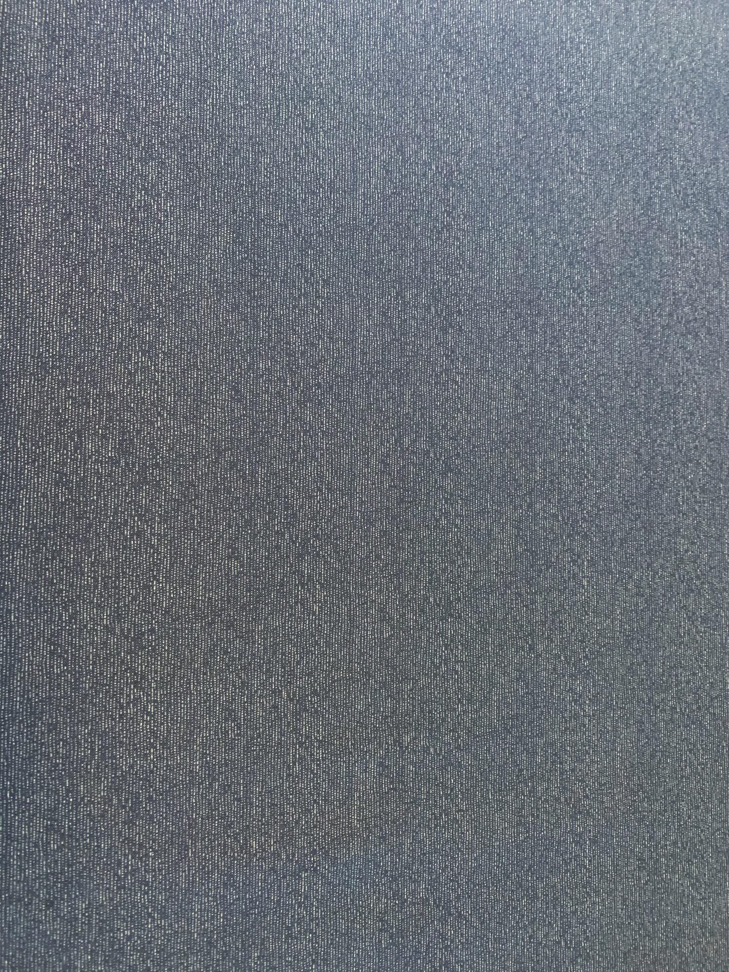 Cosmo - Rustic Pinstripe Quilt Cotton - Navy Blue Gray
