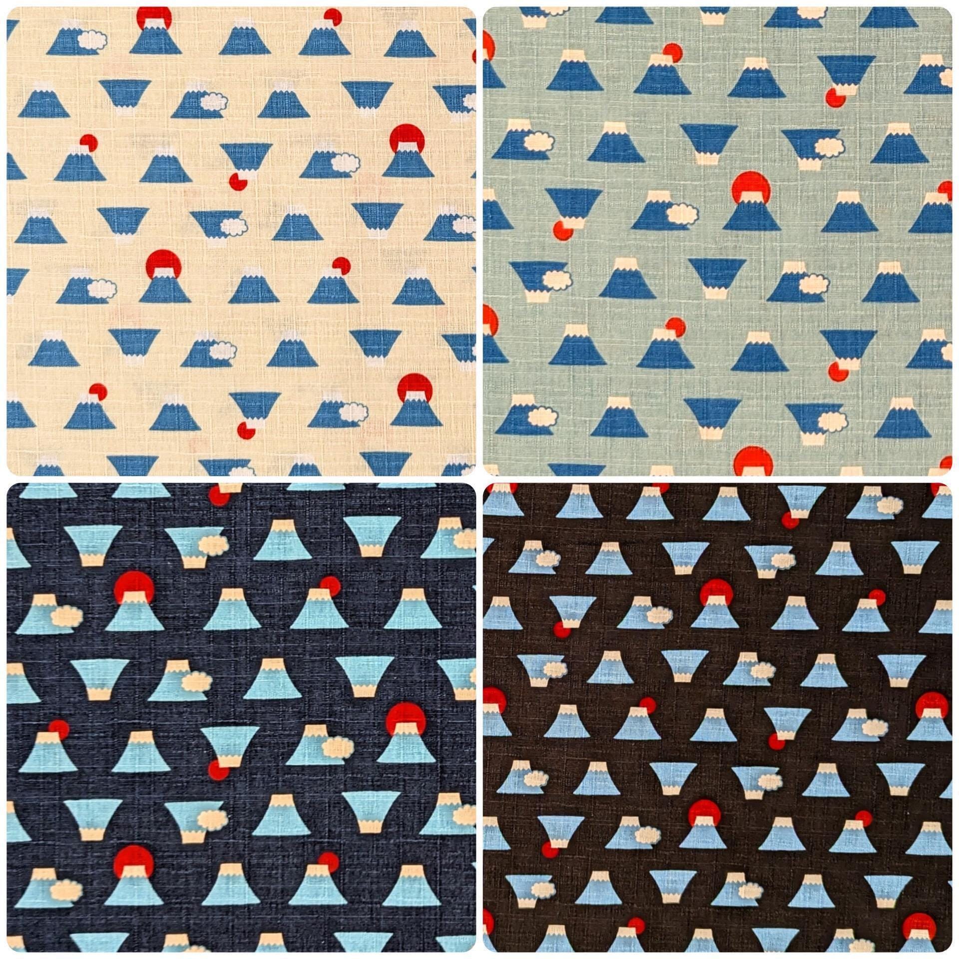Cosmo - Mt. Fuji Cotton Dobby - Black