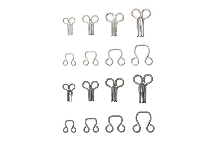 Tulip - "Sonaeru 備" Spring Hook - Silver or Black